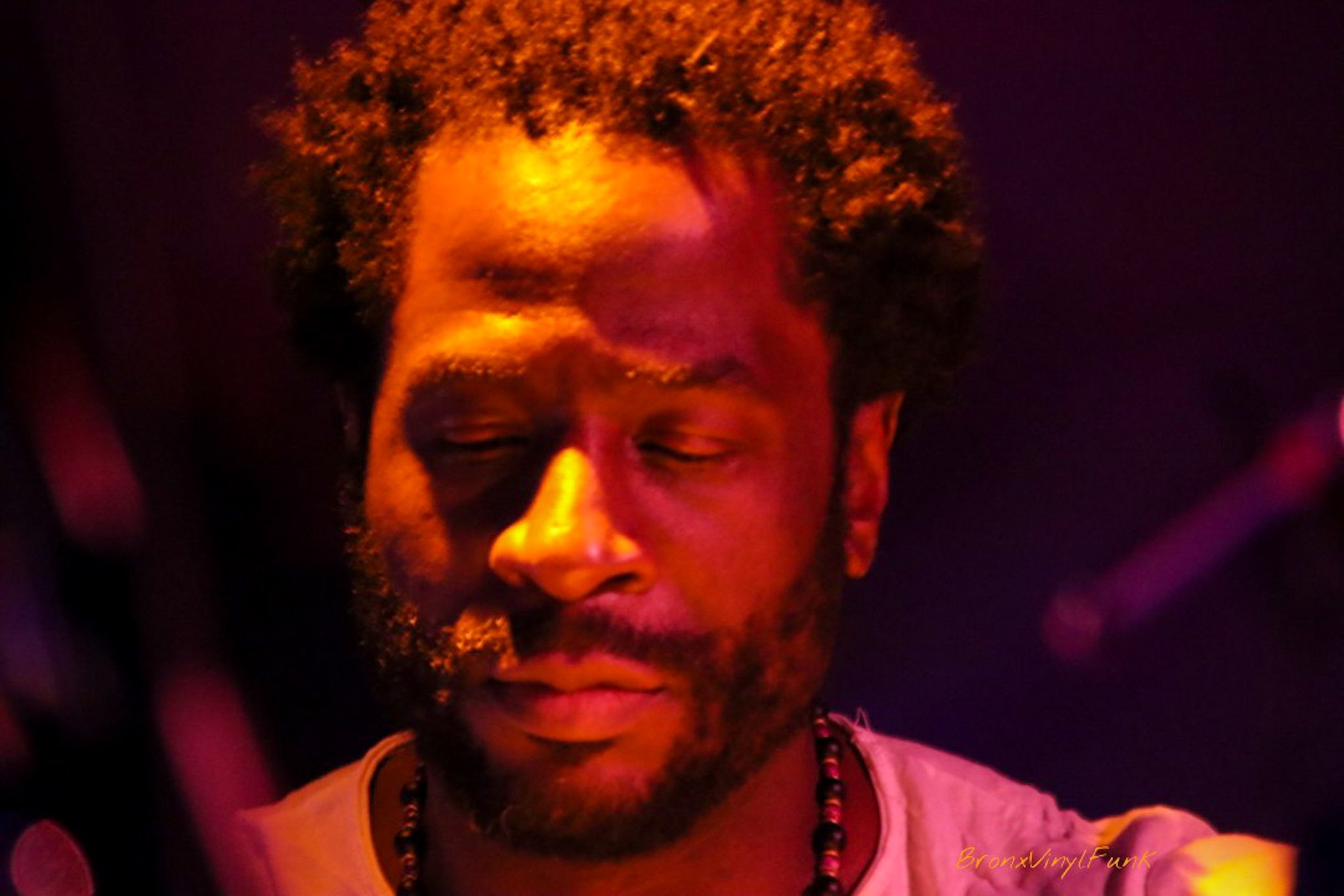 Keyboardist Ray Angry of the legendary Roots crew, Nublu NYC