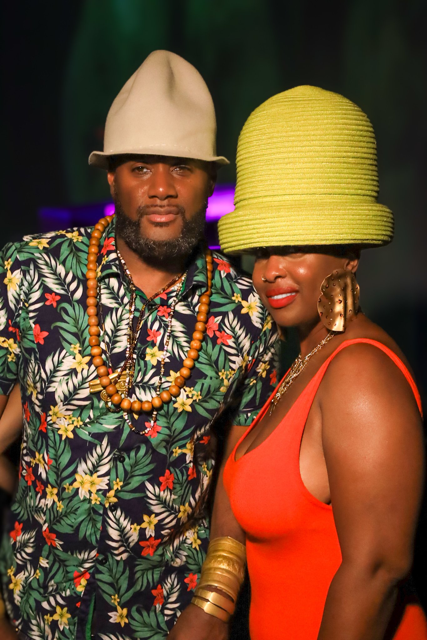 These stylish two attended the best curated event in NYC -Soul In The Horn.