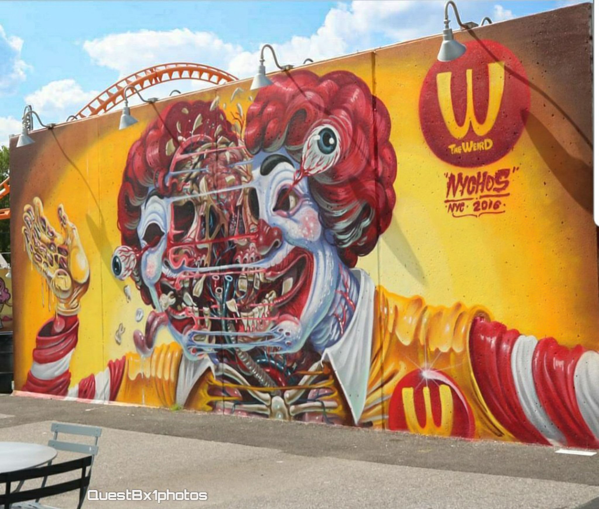 Street art, Coney Island, Brooklyn