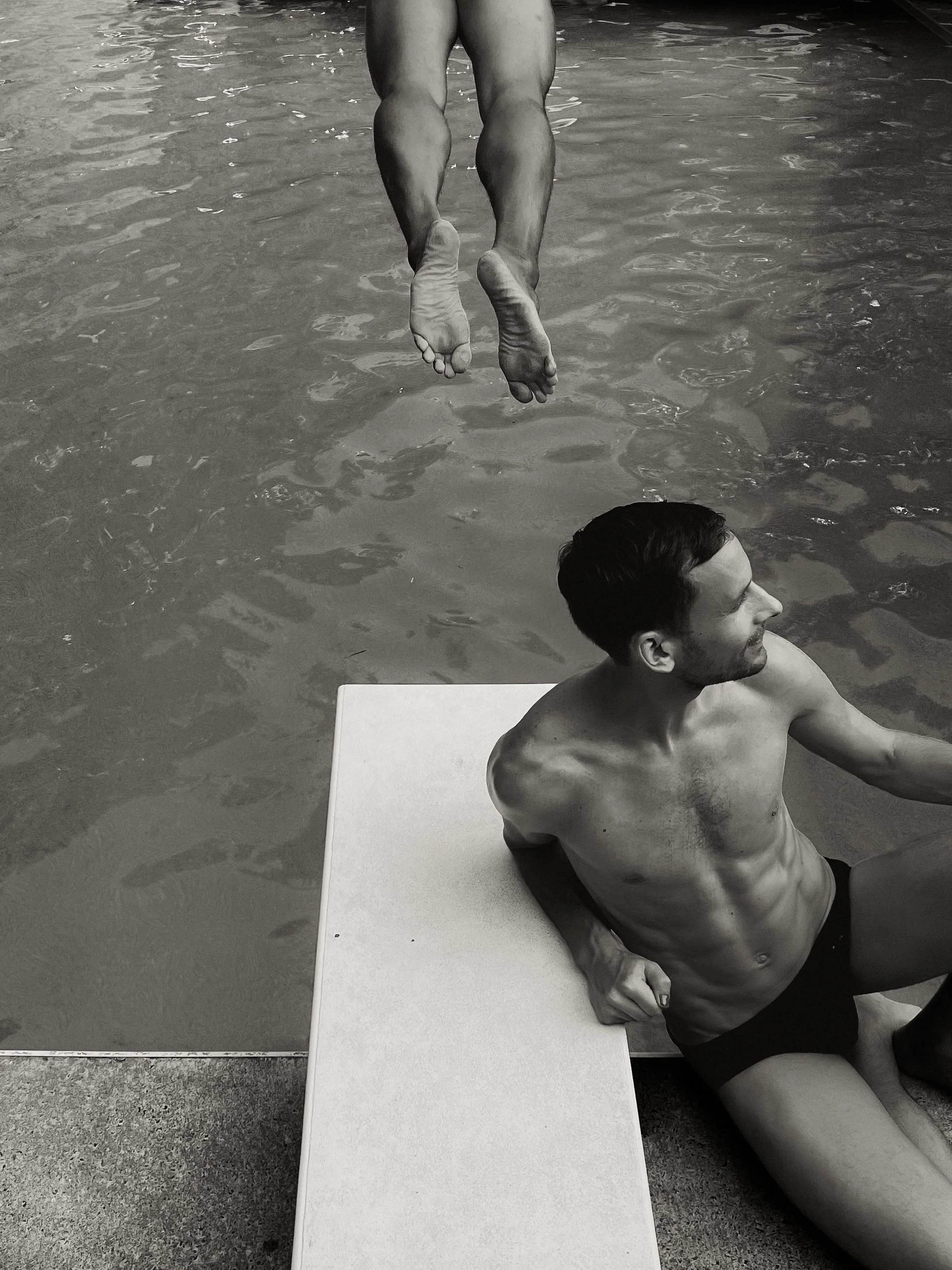 Just Before A Belly Flop - Limited Print Run