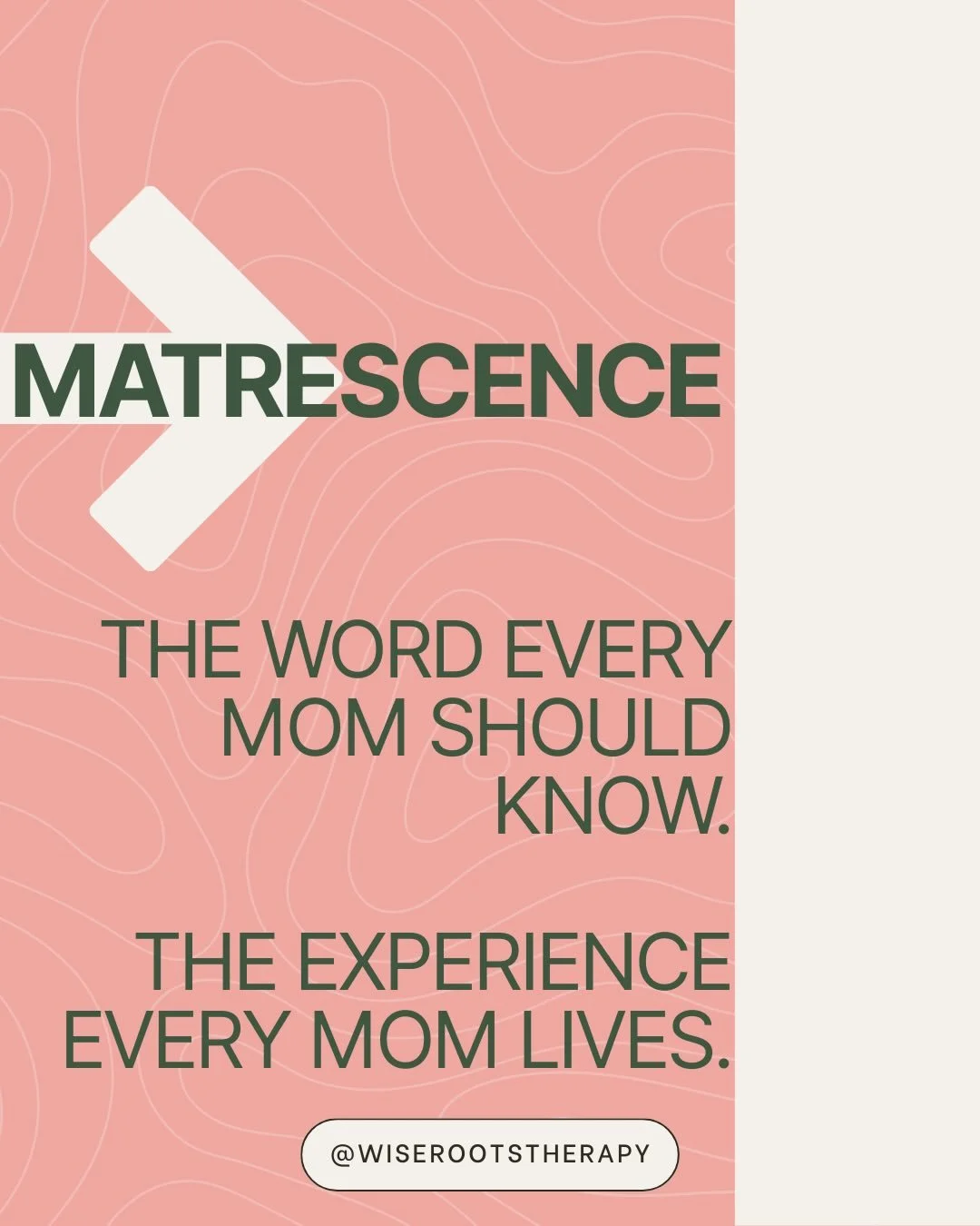 Matrescence: the becoming of a mother.

Not a flip of a switch, not a &ldquo;new personality,&rdquo; not something you&rsquo;re expected to nail instantly.
It&rsquo;s the physical, emotional, hormonal, relational, and identity-level transformation th