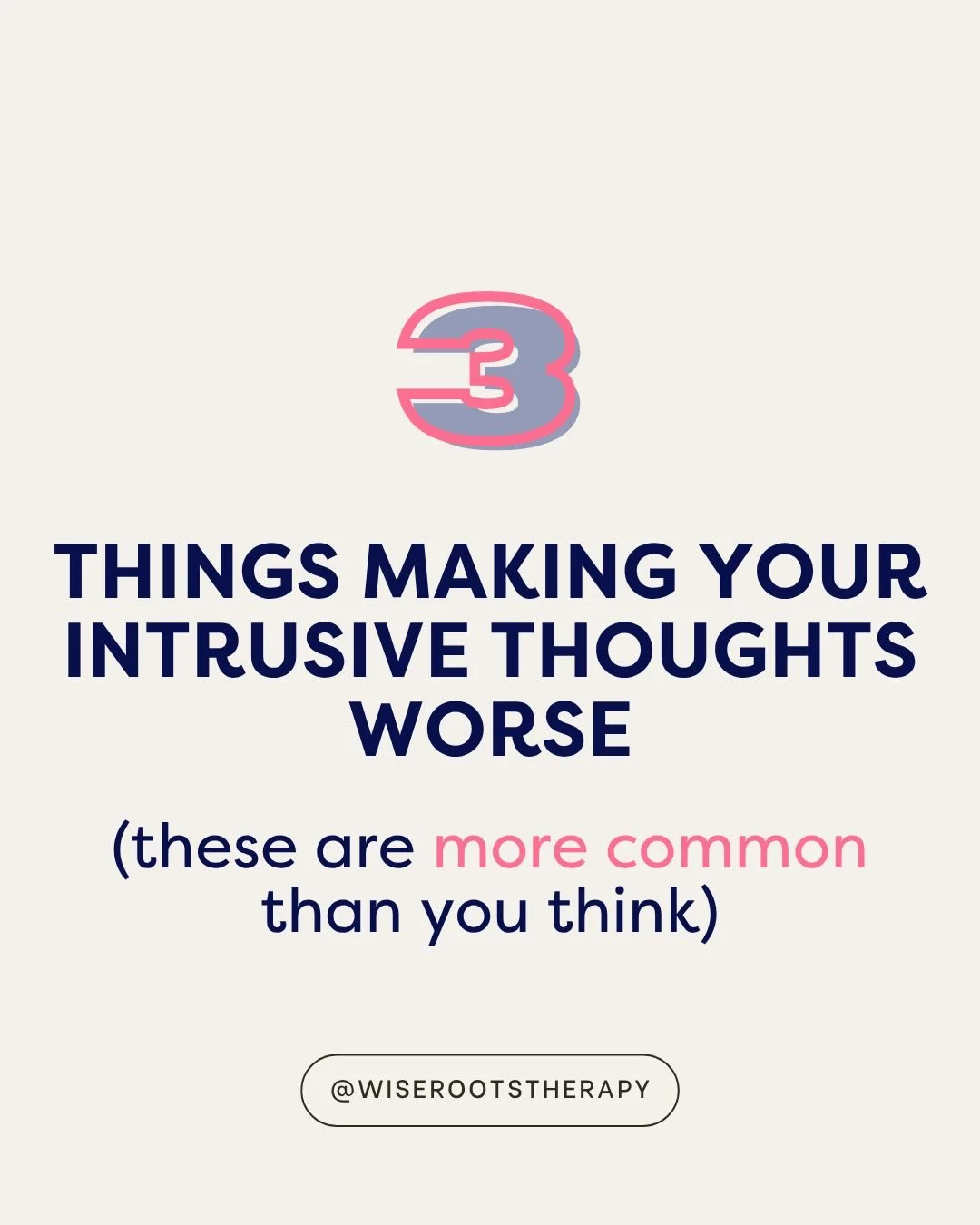 Intrusive thoughts postpartum are far more common than most moms realize.

And having them does not mean something is wrong with you.

Many new moms experience unwanted thoughts like:
&bull; &ldquo;What if something bad happens to my baby?&rdquo;
&bu