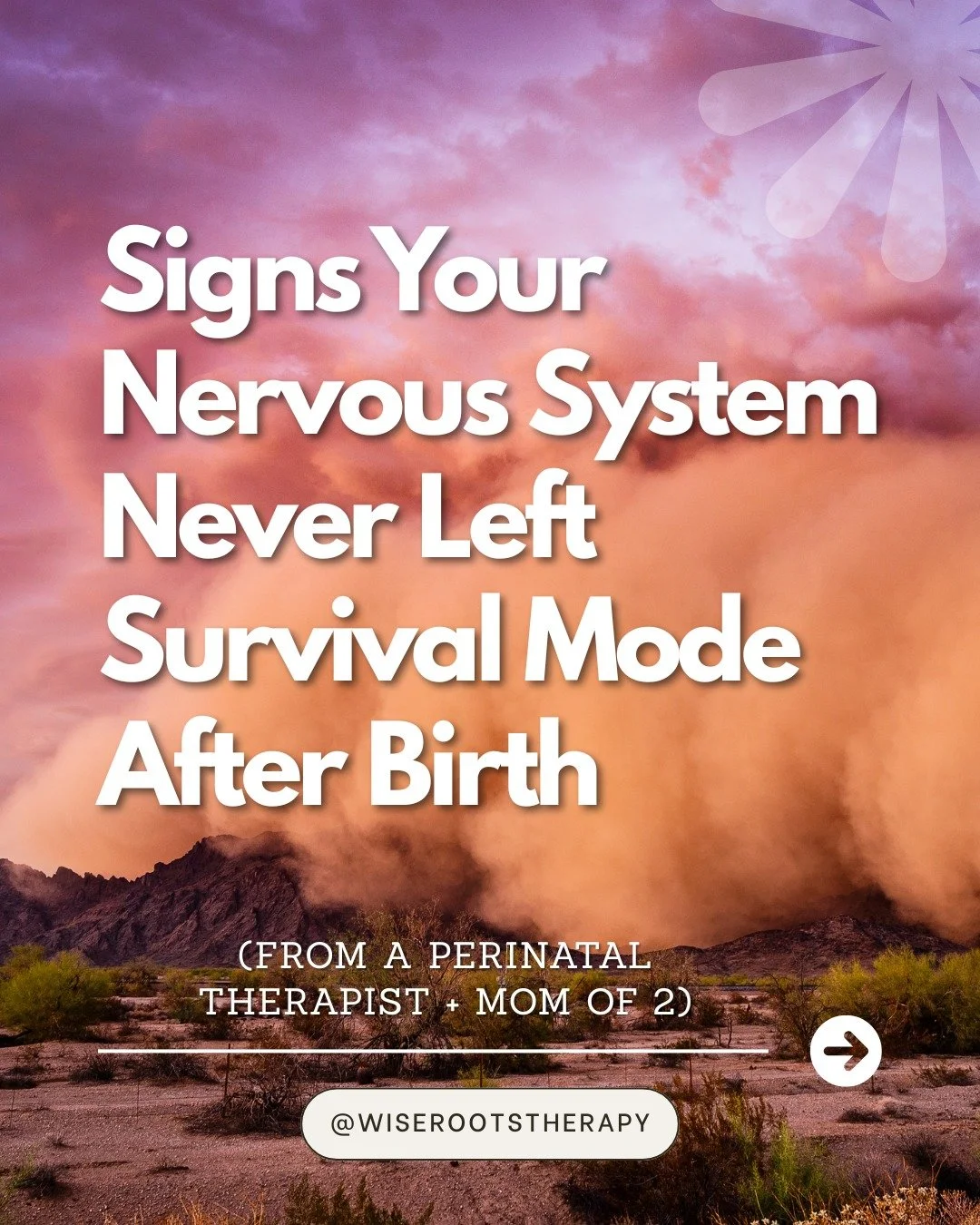 If your postpartum experience has felt like you&rsquo;re still stuck in survival mode, you&rsquo;re not imagining it!

For many new moms, the nervous system doesn&rsquo;t automatically &ldquo;reset&rdquo; after birth. Between hormonal shifts, sleep d