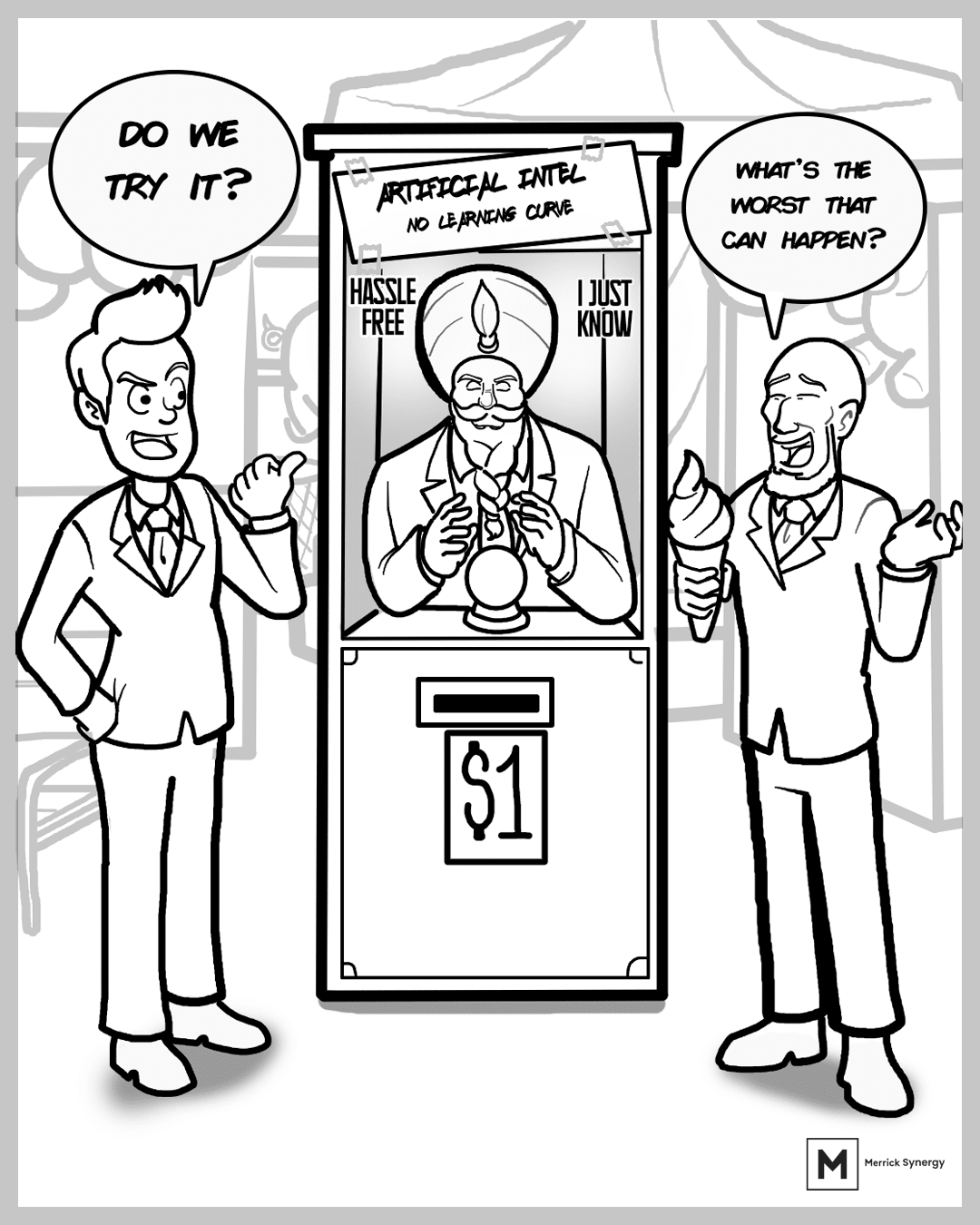 Zoltar Business Machine