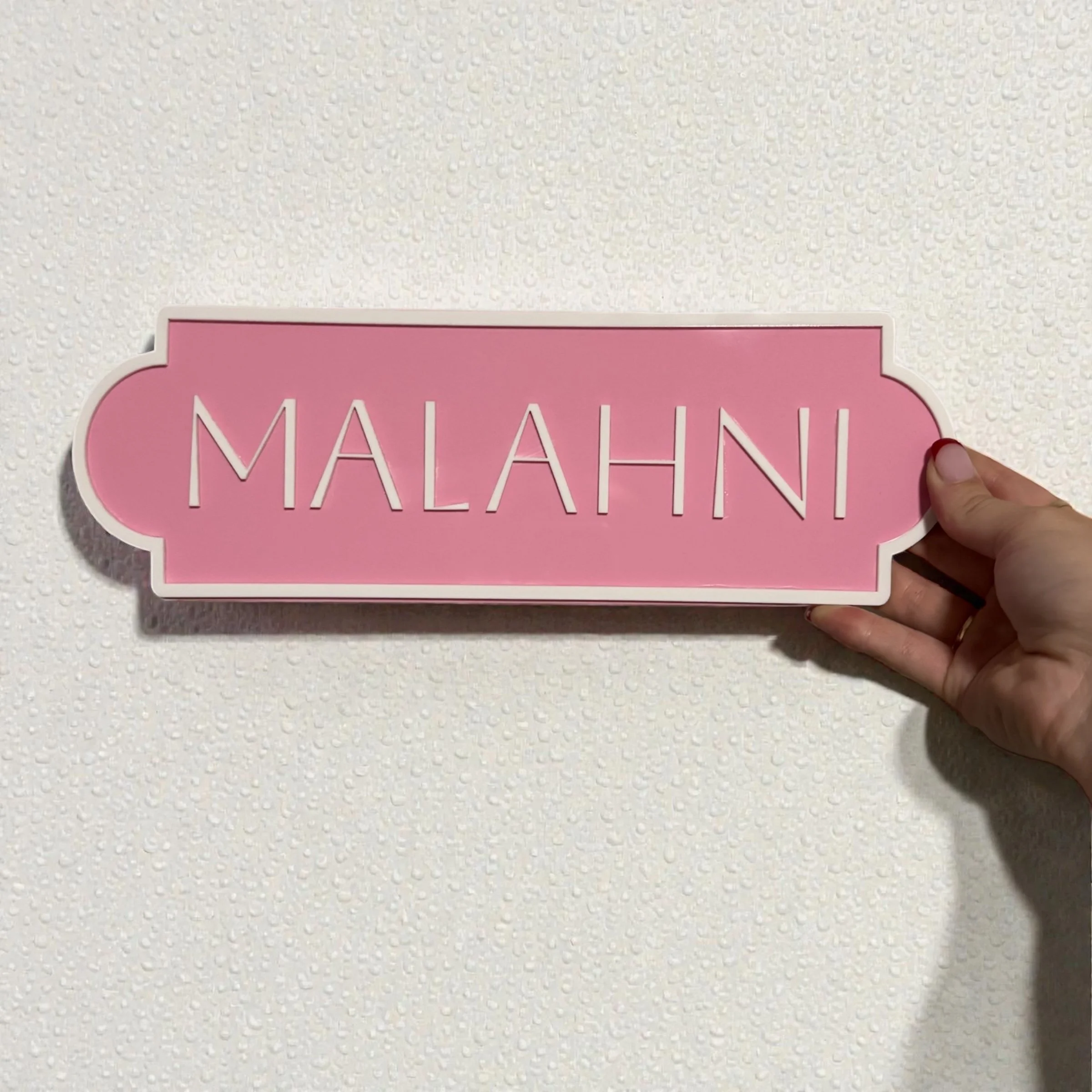 Barbie Edition Name Sign