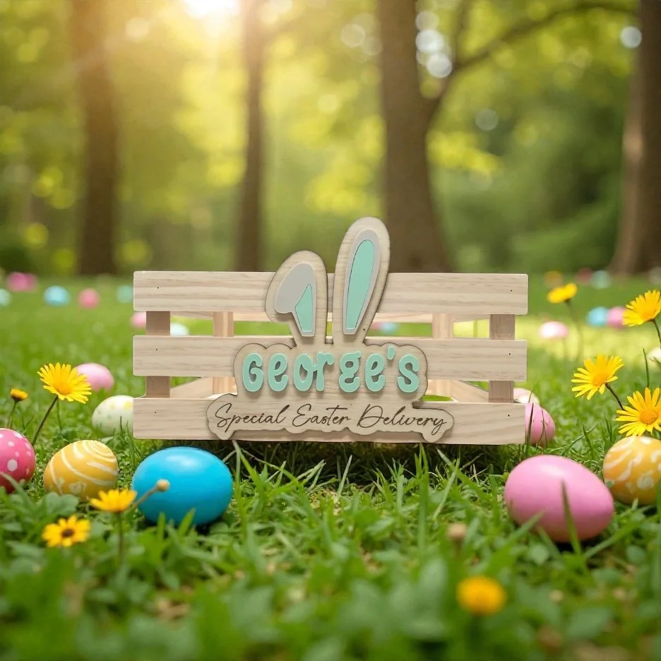 Easter Crate + Plaque