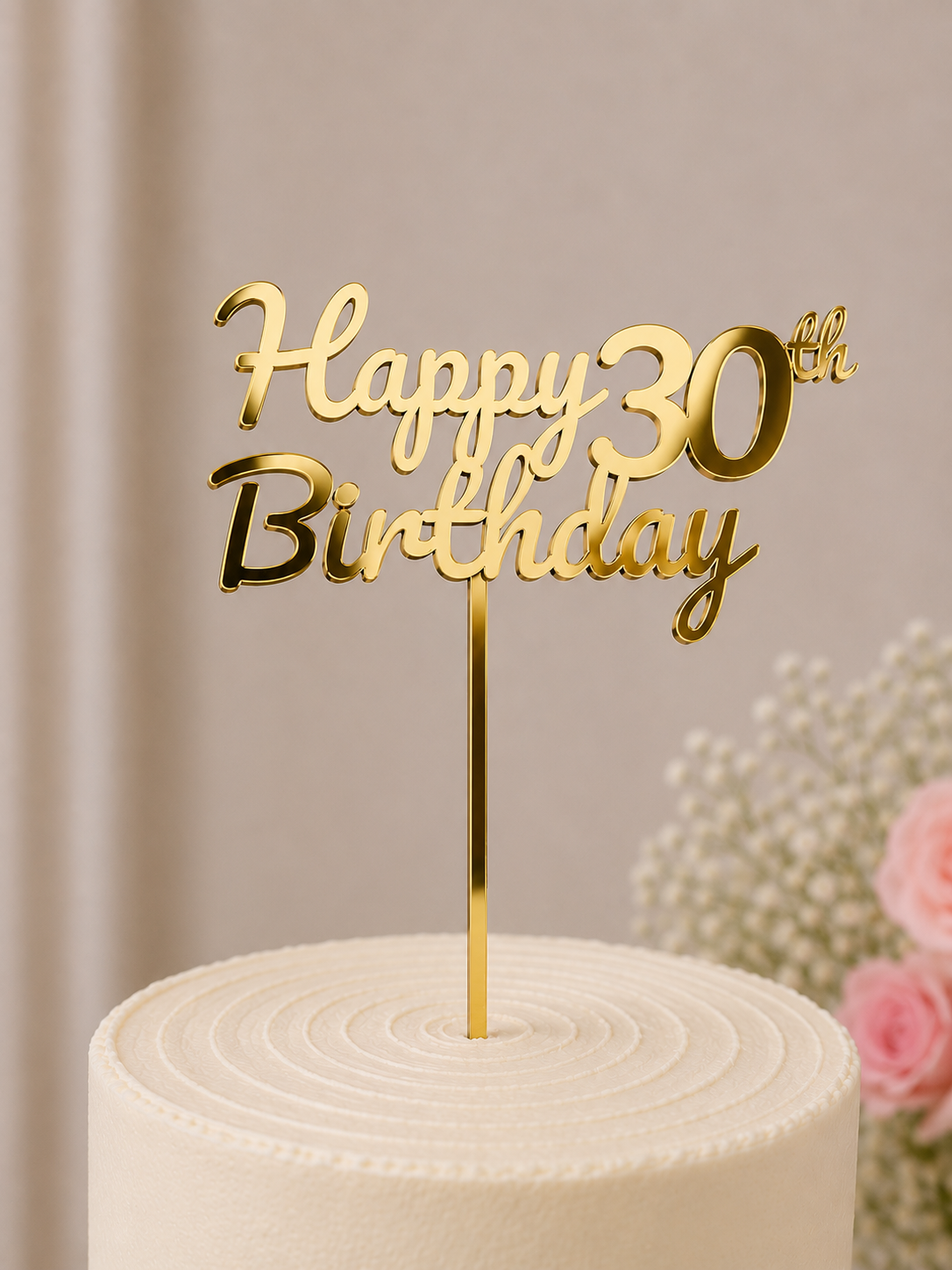 Personalised Cake topper