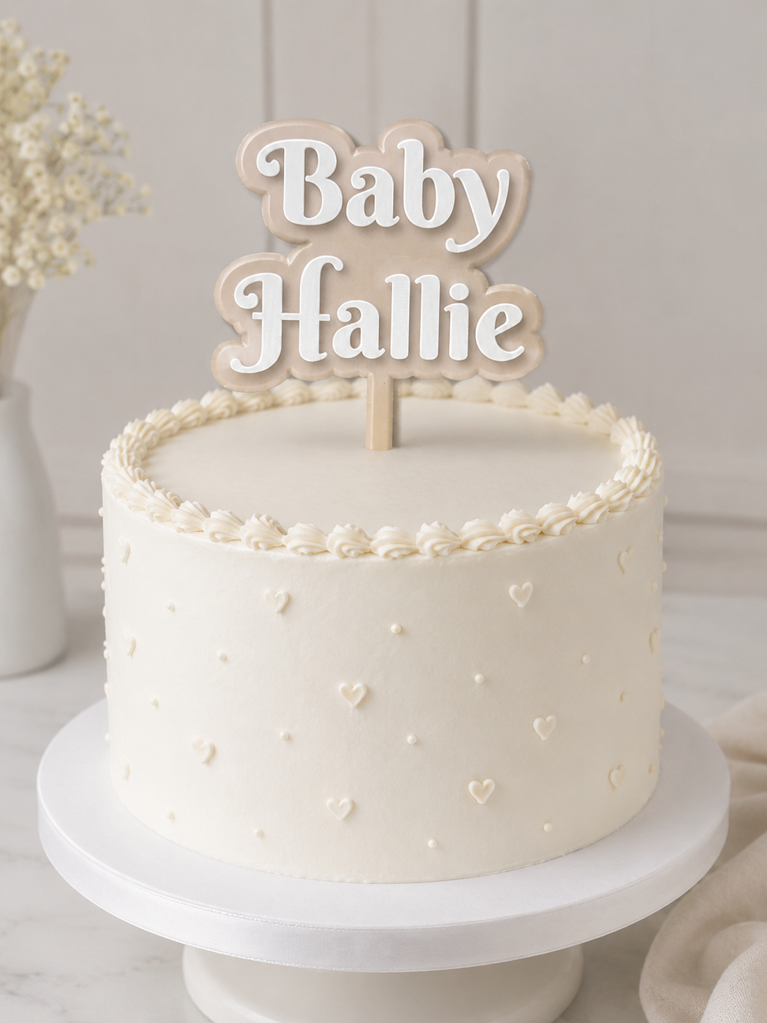 Custom Name Cake Topper