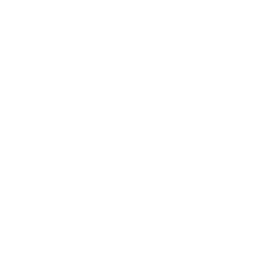 Icon of a camera with a lens and a small circle representing a flash or light on a black background.