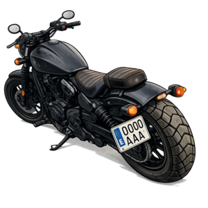 ¡Por Fin Legal! Matrícula Lateral en Moto: Todo lo que Necesitas Saber en 2026