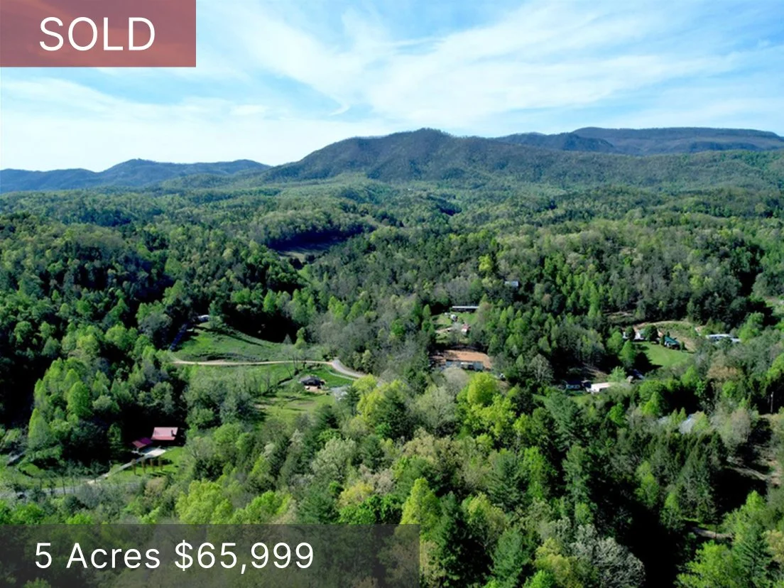 UNRESTRICTED TWO SIDE BY SIDE 5-Acre Lots near Cosby, TN