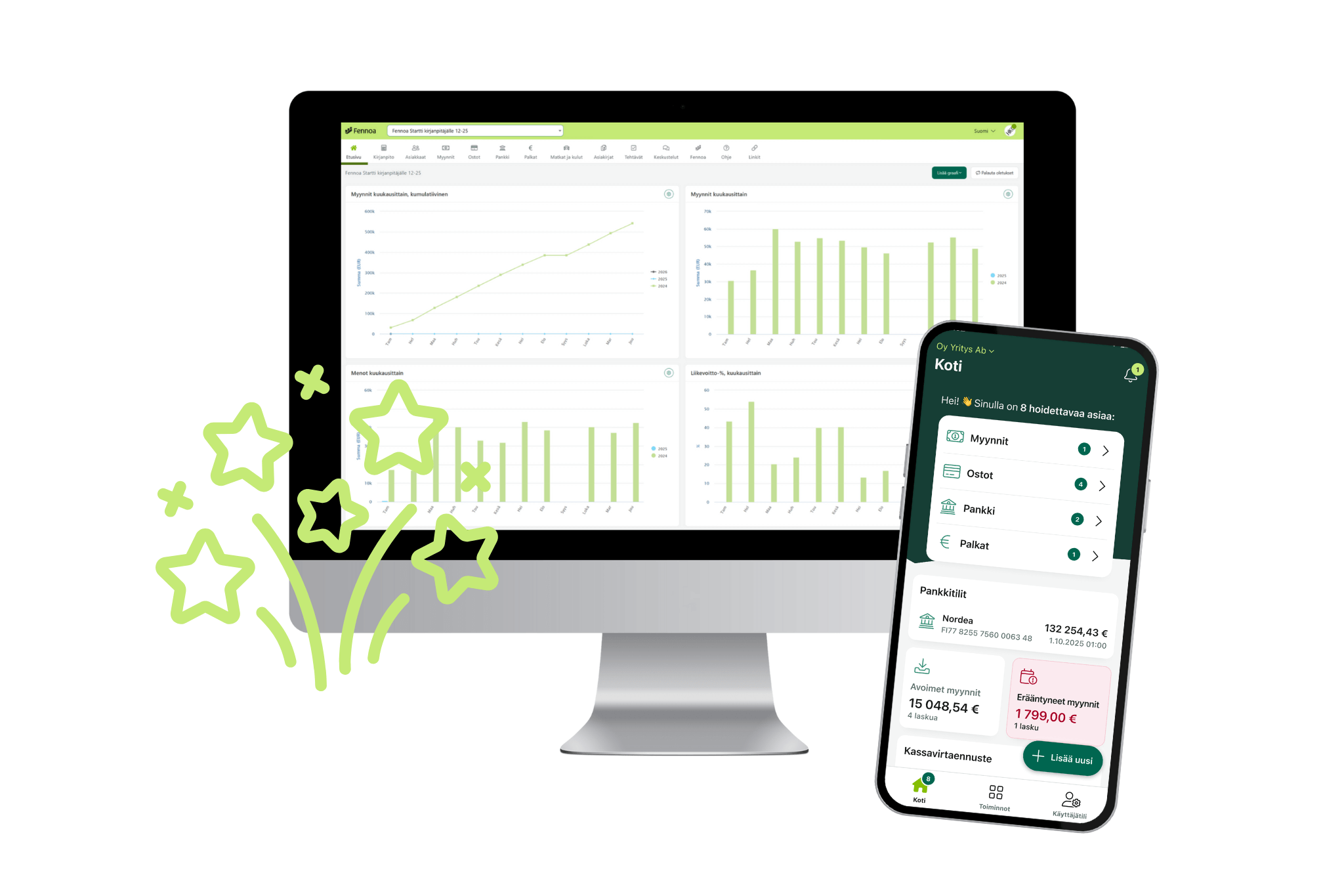 fennoa integroitu mobiiliappi