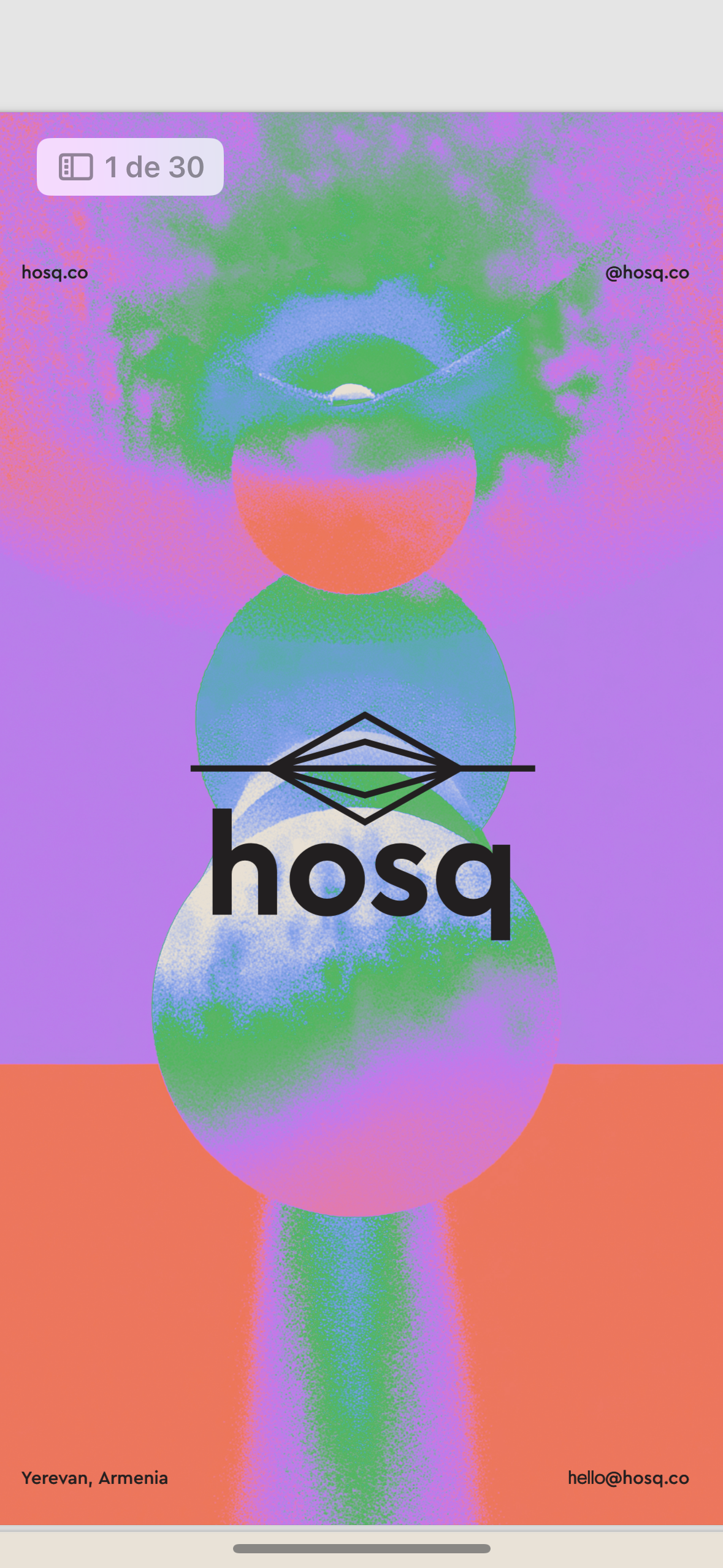 Hosq - Artist-in-residence Notations Lab