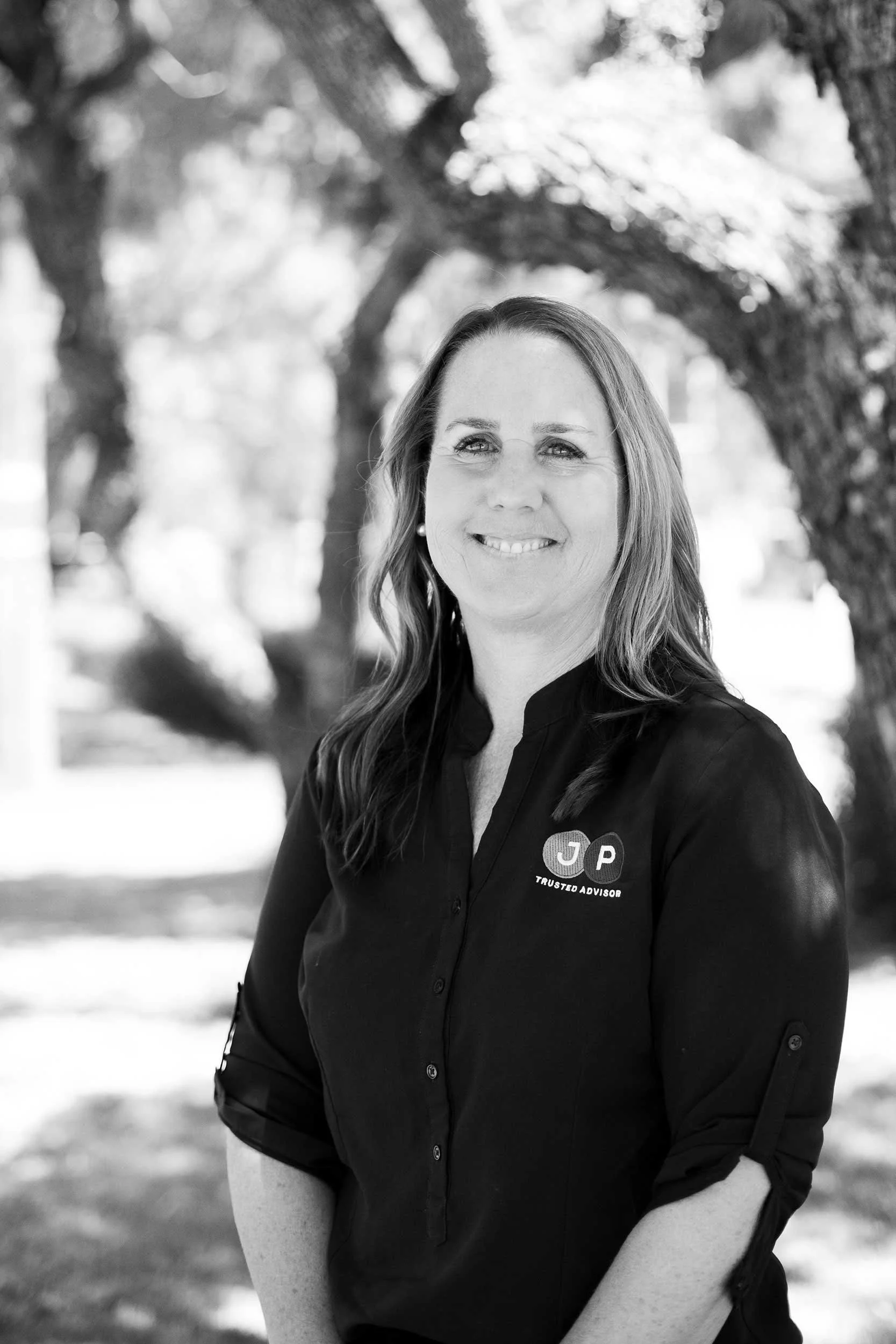 A photograph of Jodi Perkin, Director and Specialist Coordinator at JP Trusted Advisor