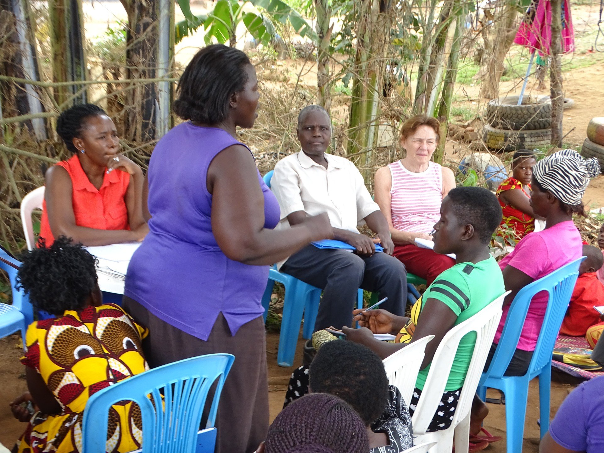 We celebrate the life of Ann, who volunteered her time and efforts to advance the work of KWDT. Ann passionately worked with KWDT staff, women and children in schools supporting them amidst language challenges She had mastered reading the women&rsquo