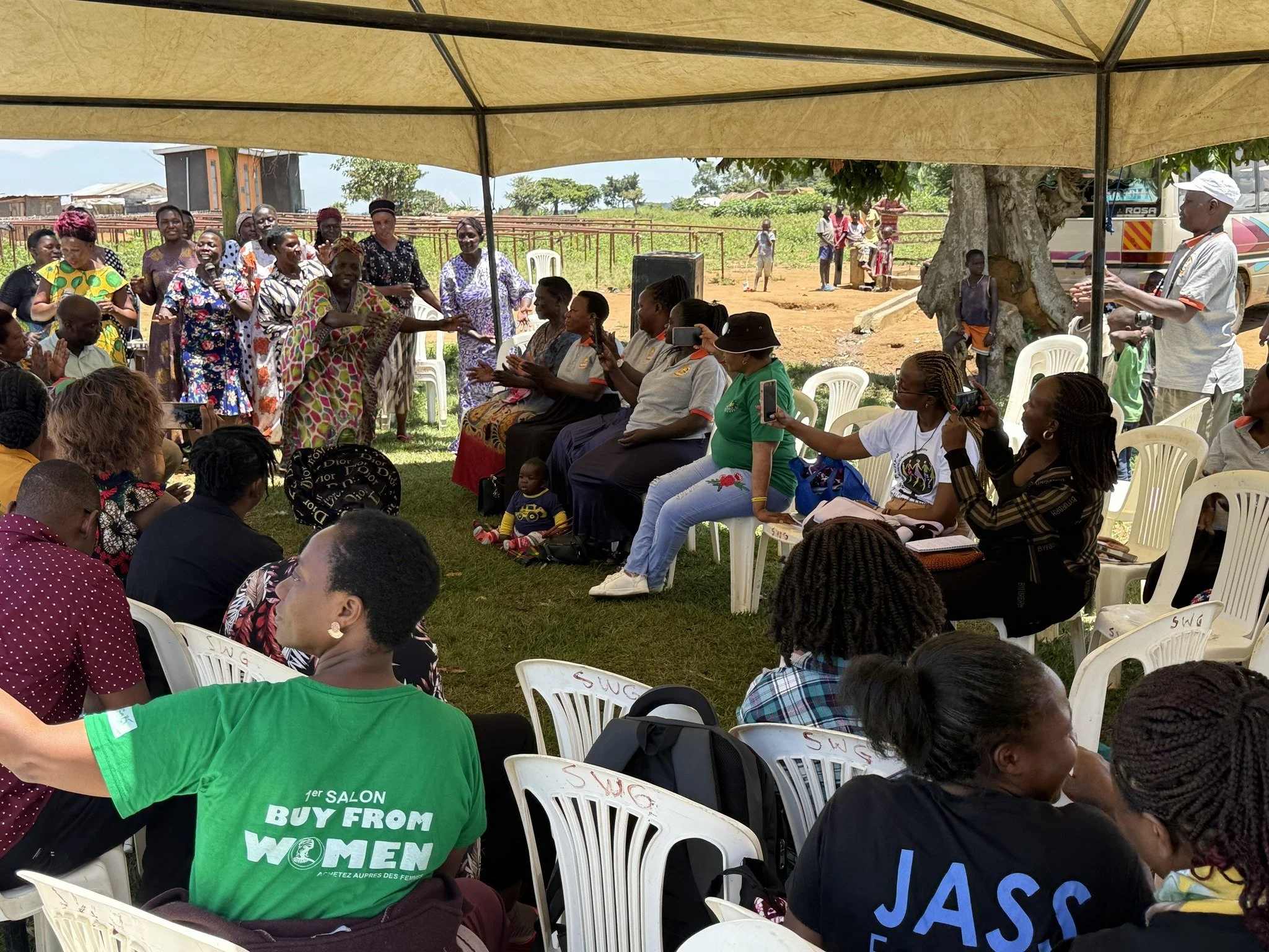At Buleebi Fishing Village, KWDT brought international instruments to the grassroots! 🌍💪

Women fishers &amp; farmers from 12 African countries discussed how the CFS Guidelines can truly work for those on the frontlines of food production.
From unp