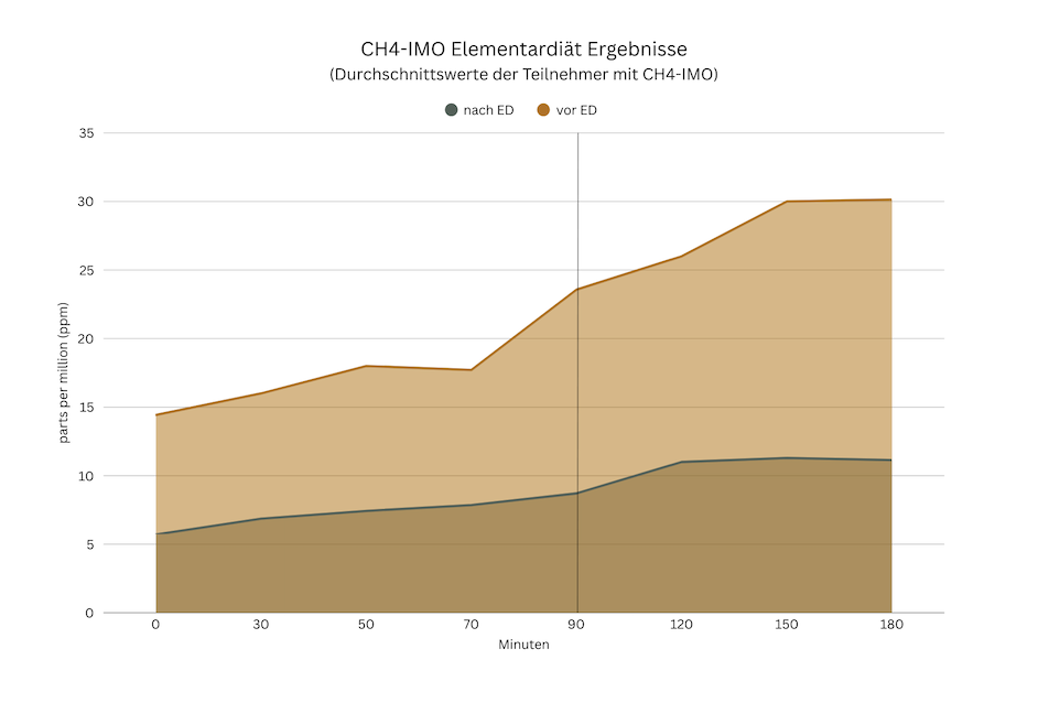 Vorher Nachher SIBO Elementardiät