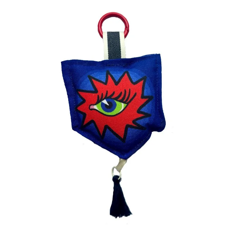 The ALL SEEING I RED - Bag Charm