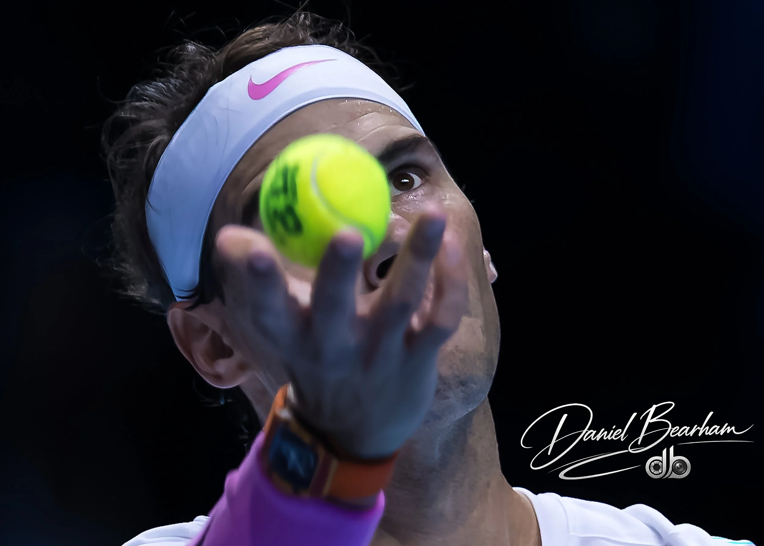 Rafael Nadal Serving