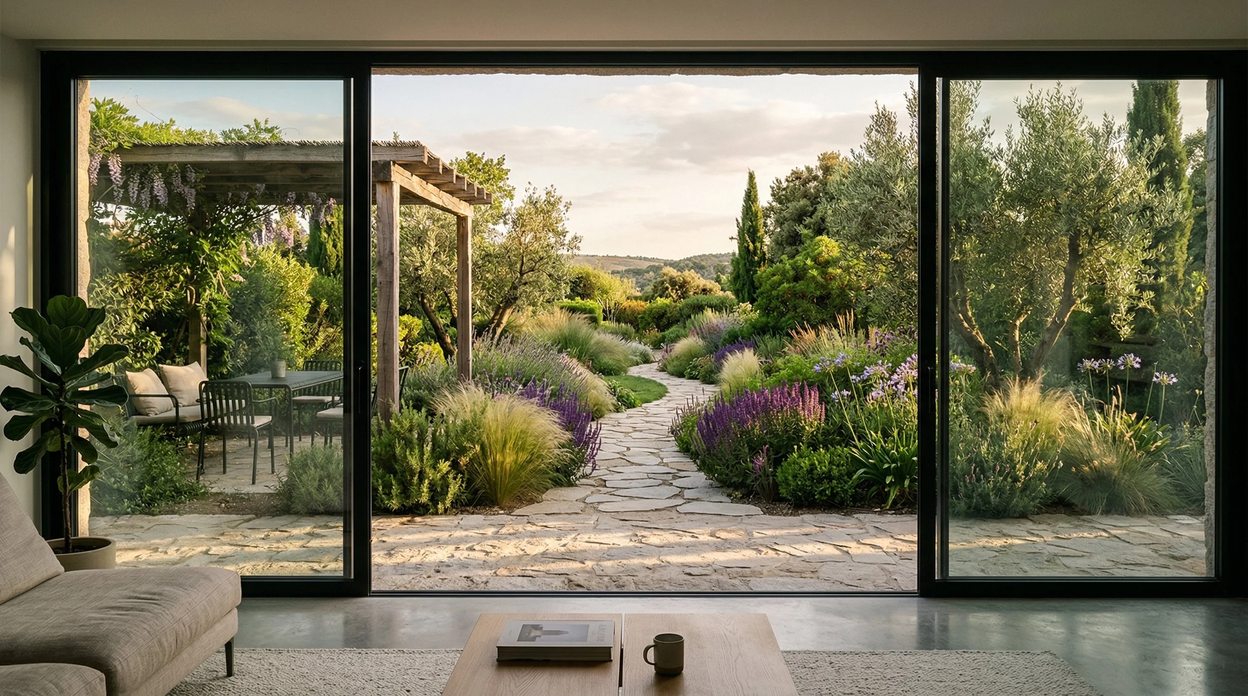 Diseñar un jardín no es elegir plantas. Es diseñar cómo vas a vivir ese espacio.