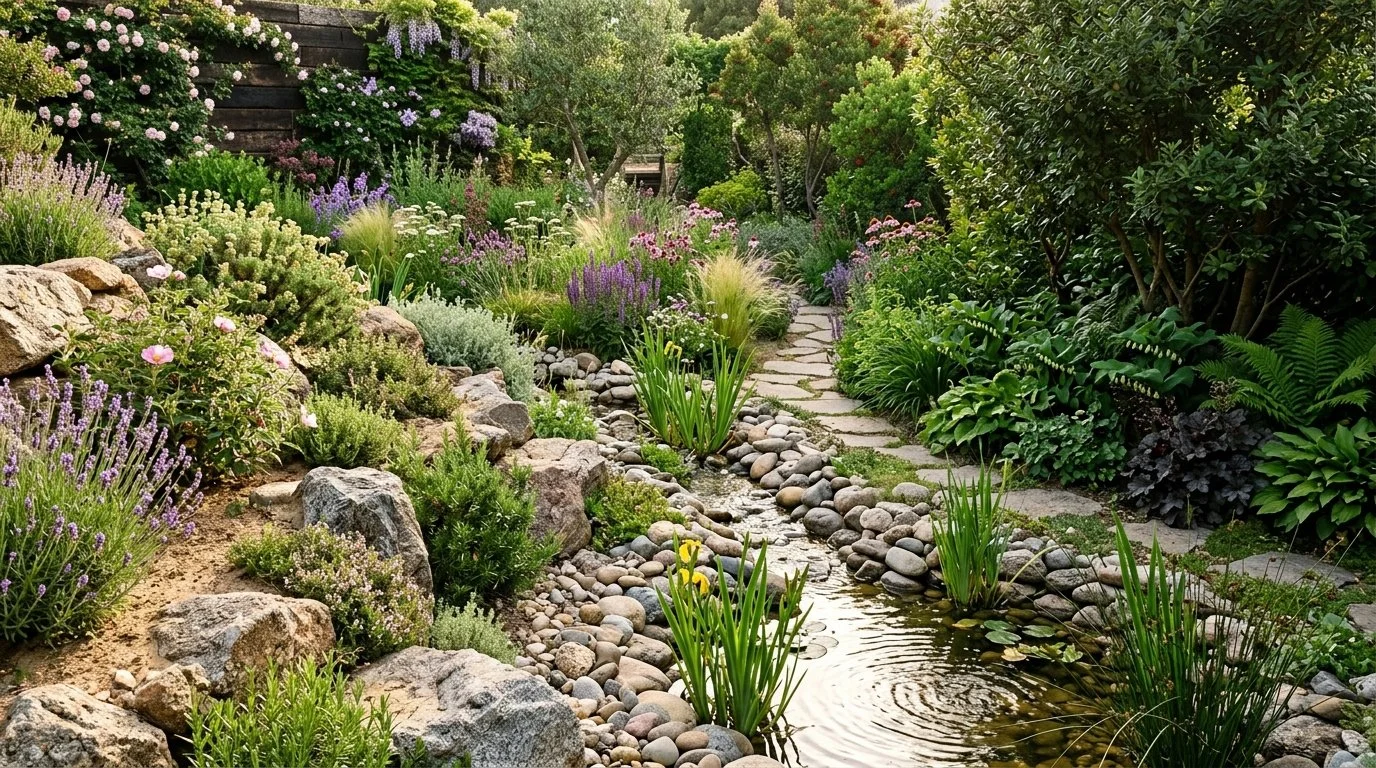 Un jardín para niños no es un jardín con columpios. Es un espacio que estimula, explora y crece con ellos