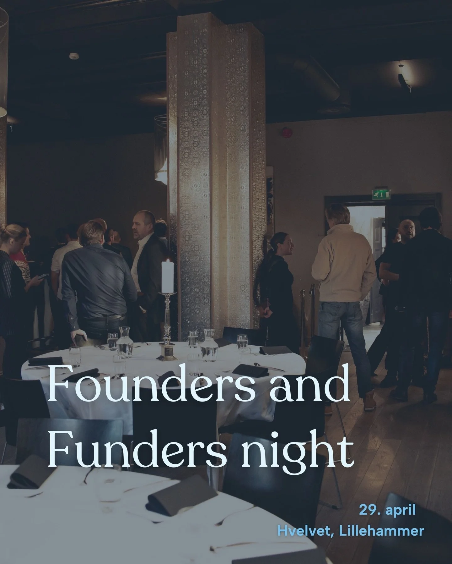 Vi gjentar fjor&aring;rets suksess, og inviterer startup- eller scaleups med ambisi&oslash;se vekstambisjoner til en eksklusiv og gratis nettverksmiddag! 🍴
Vi vil bygge broer mellom fremtidsretta gr&uuml;ndere og investorer som kan realisere visjone