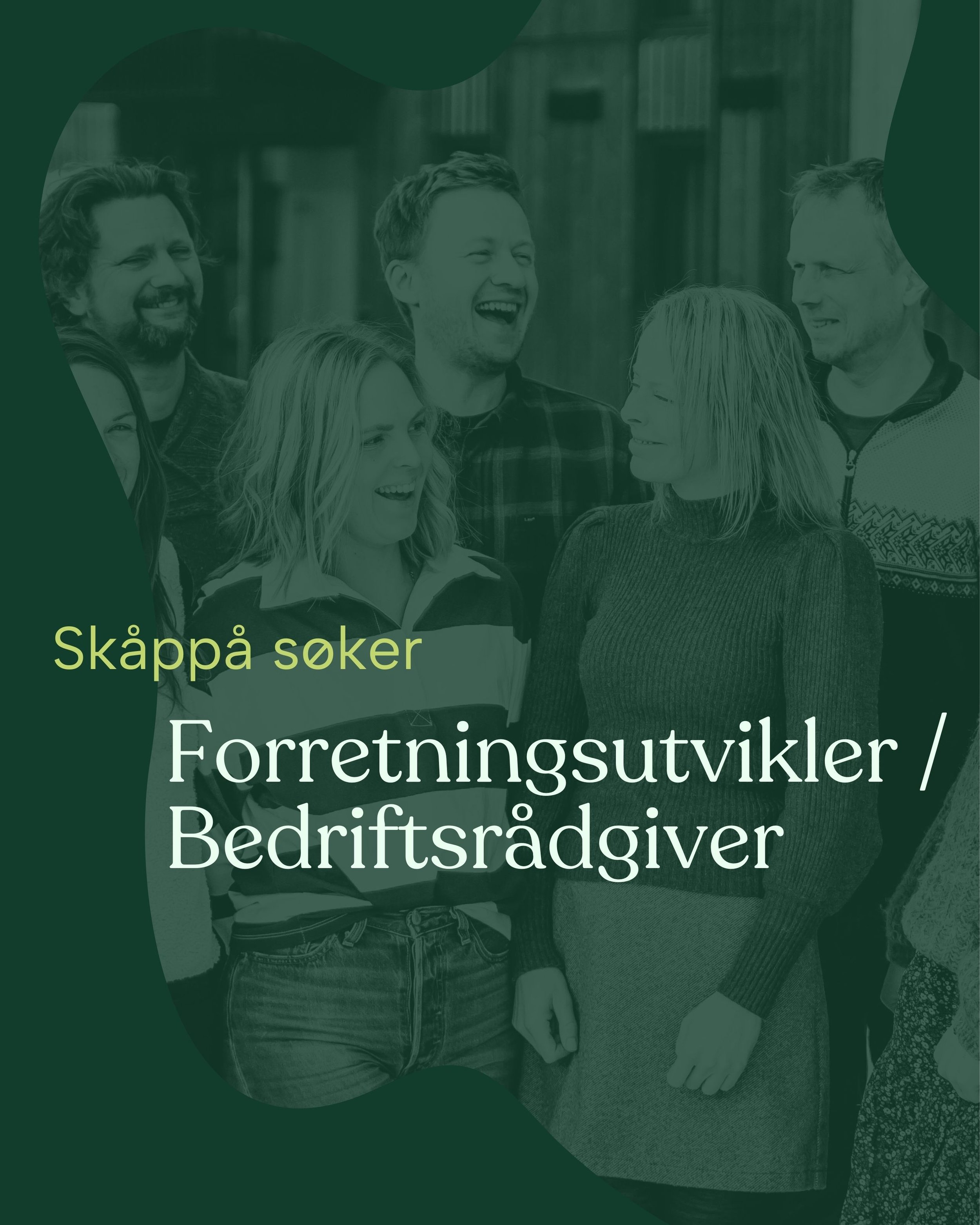 Er du vår nye forretningsutvikler eller bedriftsrådgiver?