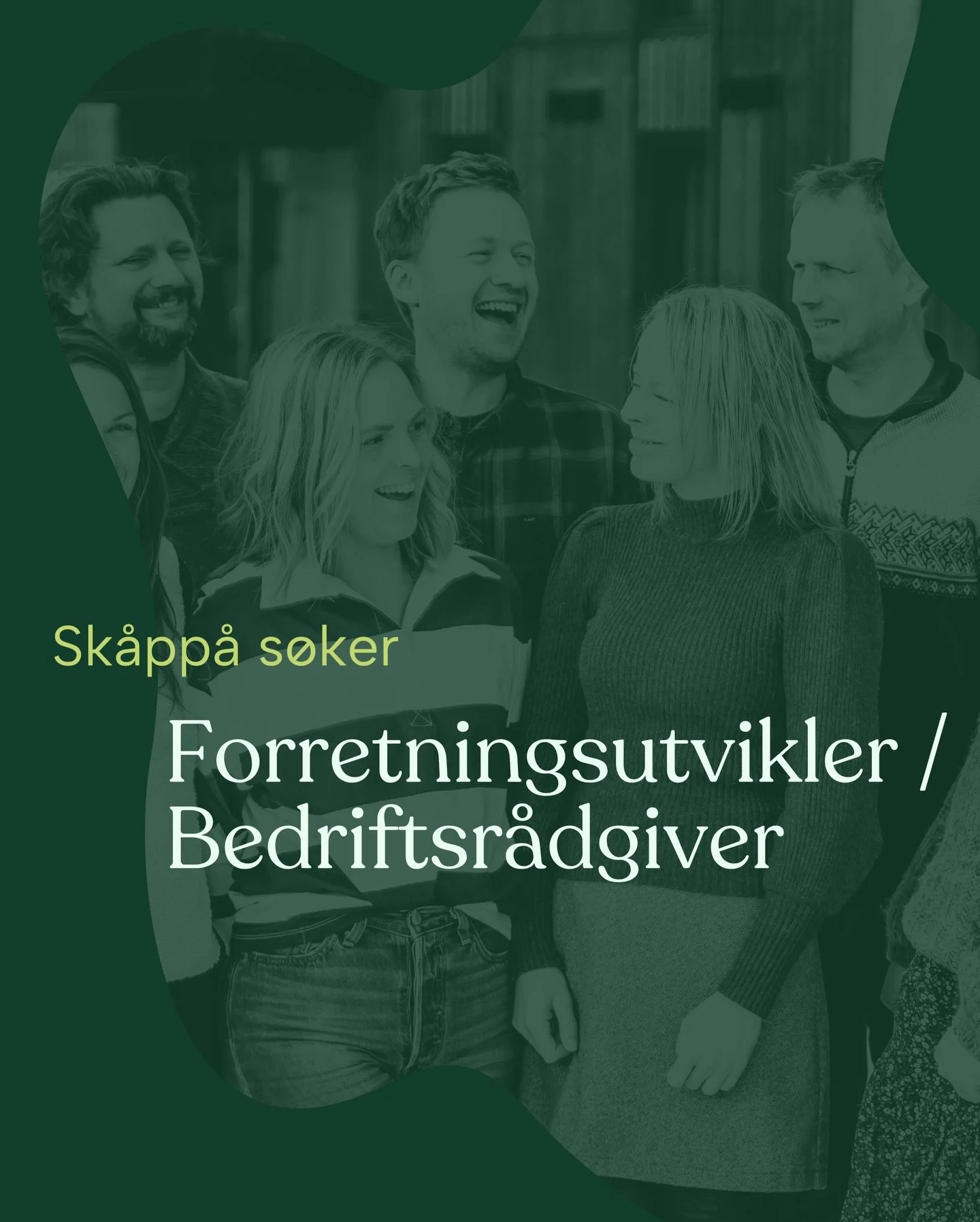 Vil du jobbe tett p&aring; ambisi&oslash;se bedrifter i Gudbrandsdalen og bidra til at flere lykkes med innovasjon, eksport og forskningsbasert utvikling? 😄 

Vi s&oslash;ker forretningsutvikler/bedriftsr&aring;dgiver! 
Les mer om stillingen p&aring