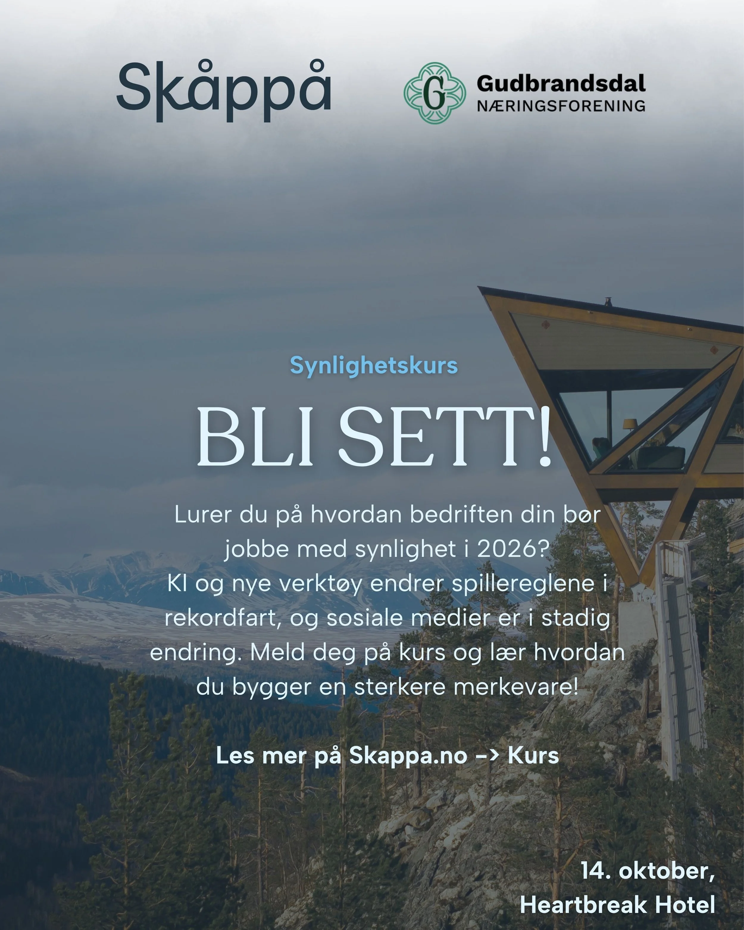 BLI SETT - Synlighetskurs