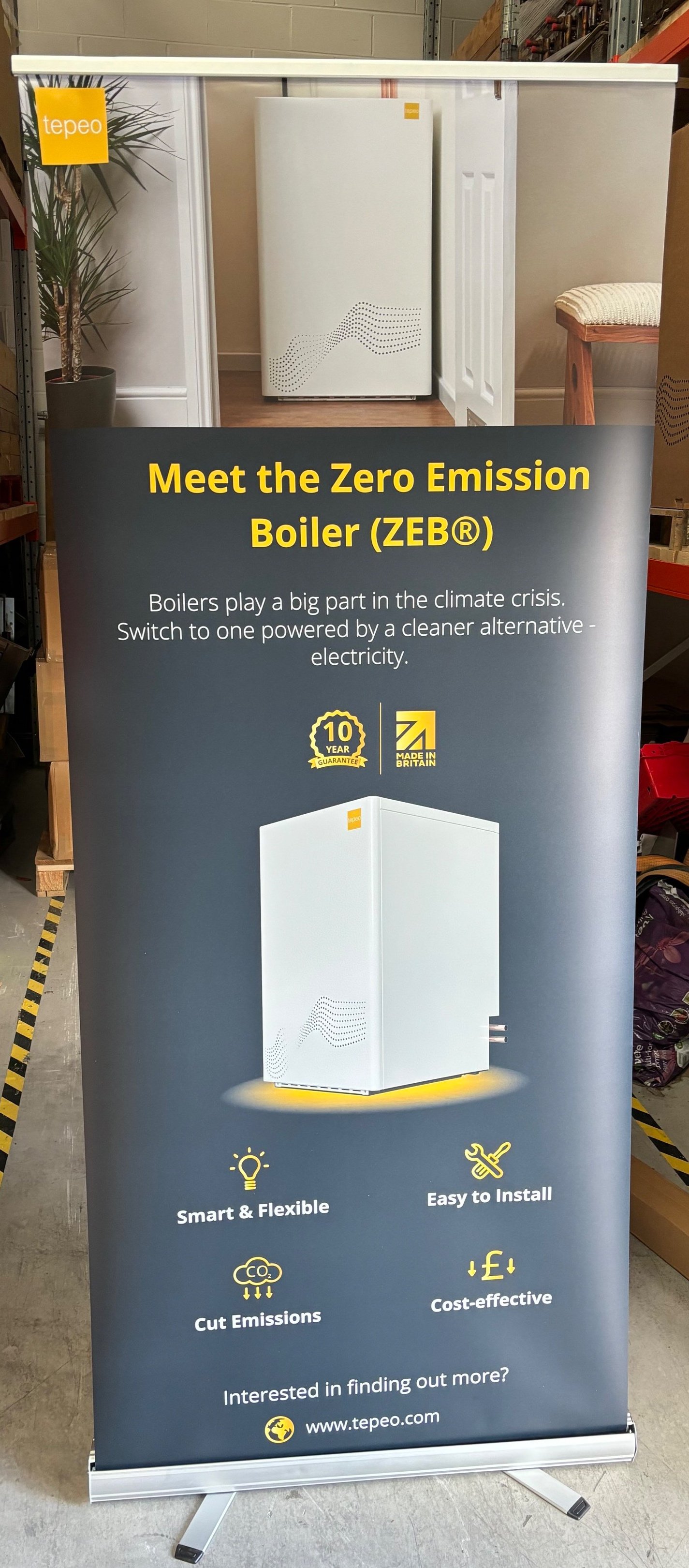 Roller Banner for tepeoheat