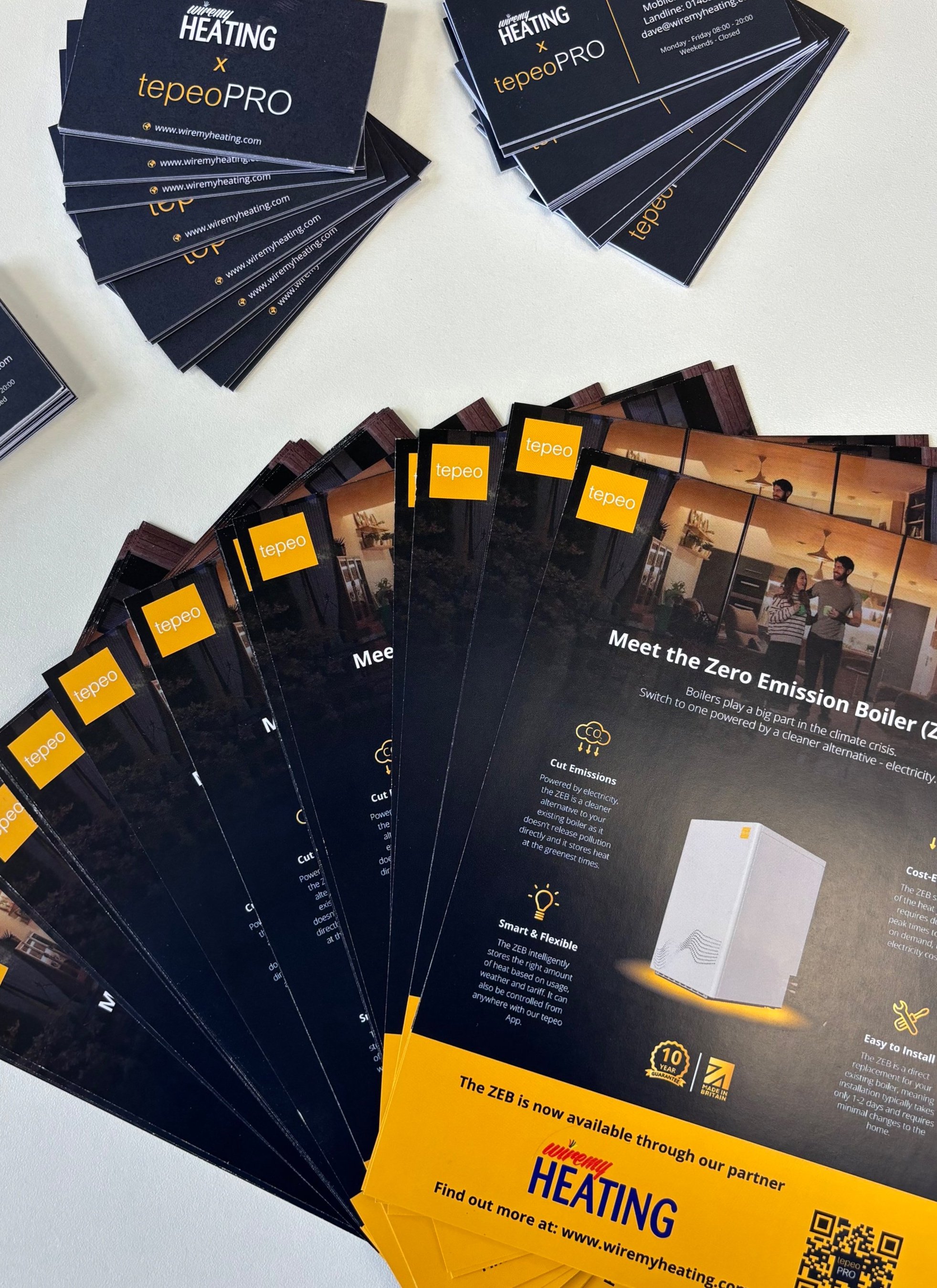 Installer Partner Flyers and Business Cards