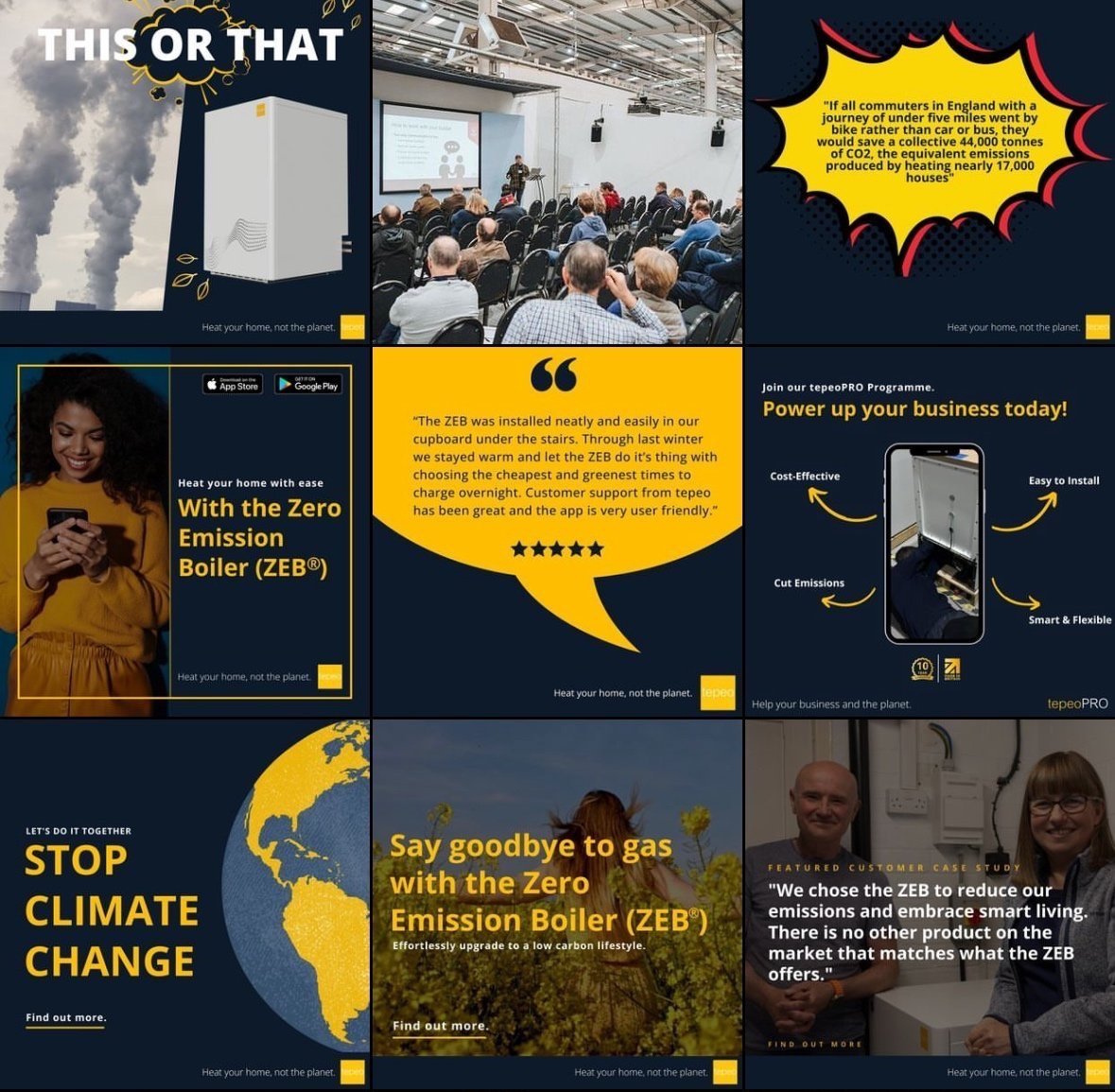 Social Media Channel for tepeo (Consumer)