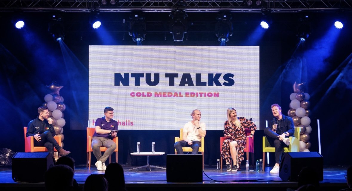 NTU Talks - Olympic Gold Medalists Rebecca Adlington OBE, Greg Rutherford MBE and Paralympic Medalist Jonnie Peacock MBE