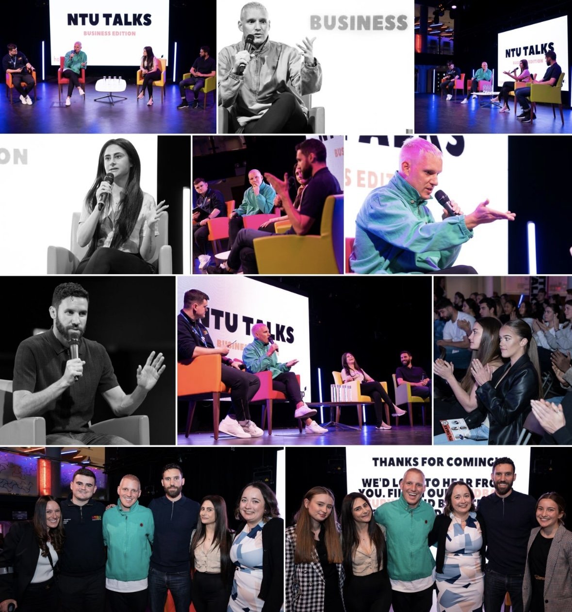 NTU Talks - Jamie Laing and Carina Lapore