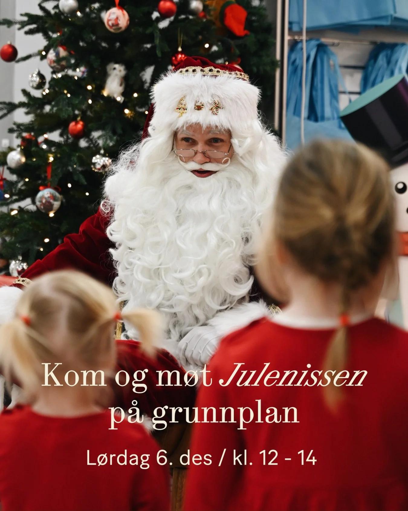 M&oslash;t julenissen l&oslash;rdag 6. desember kl. 12-14 p&aring; grunnplan &Aring;lesund storsenter🎅🏻❤️
#alesundstorsenter #smphandlelokalt