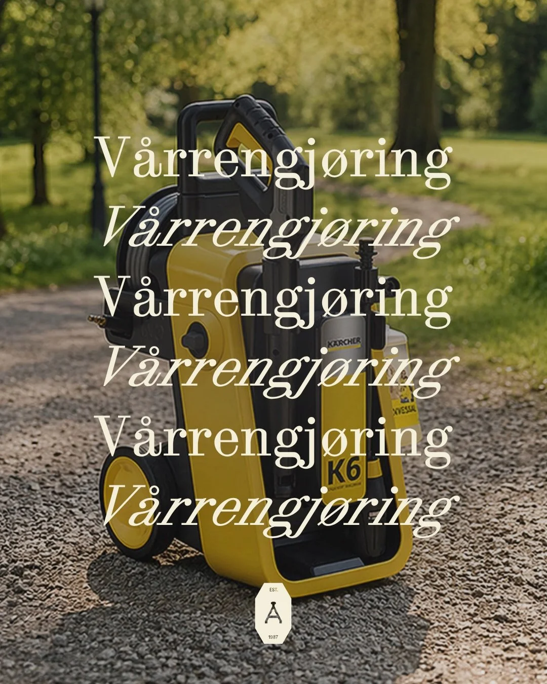Hos Jernia f&aring;r du h&oslash;ytrykkspylere av r&aring;este klasse til v&aring;rrengj&oslash;ringen 💦 Gj&oslash;r uteomr&aring;det klart for sesongen
#smphandlelokalt #alesundstorsenter
@jernia_alesund_sentrum