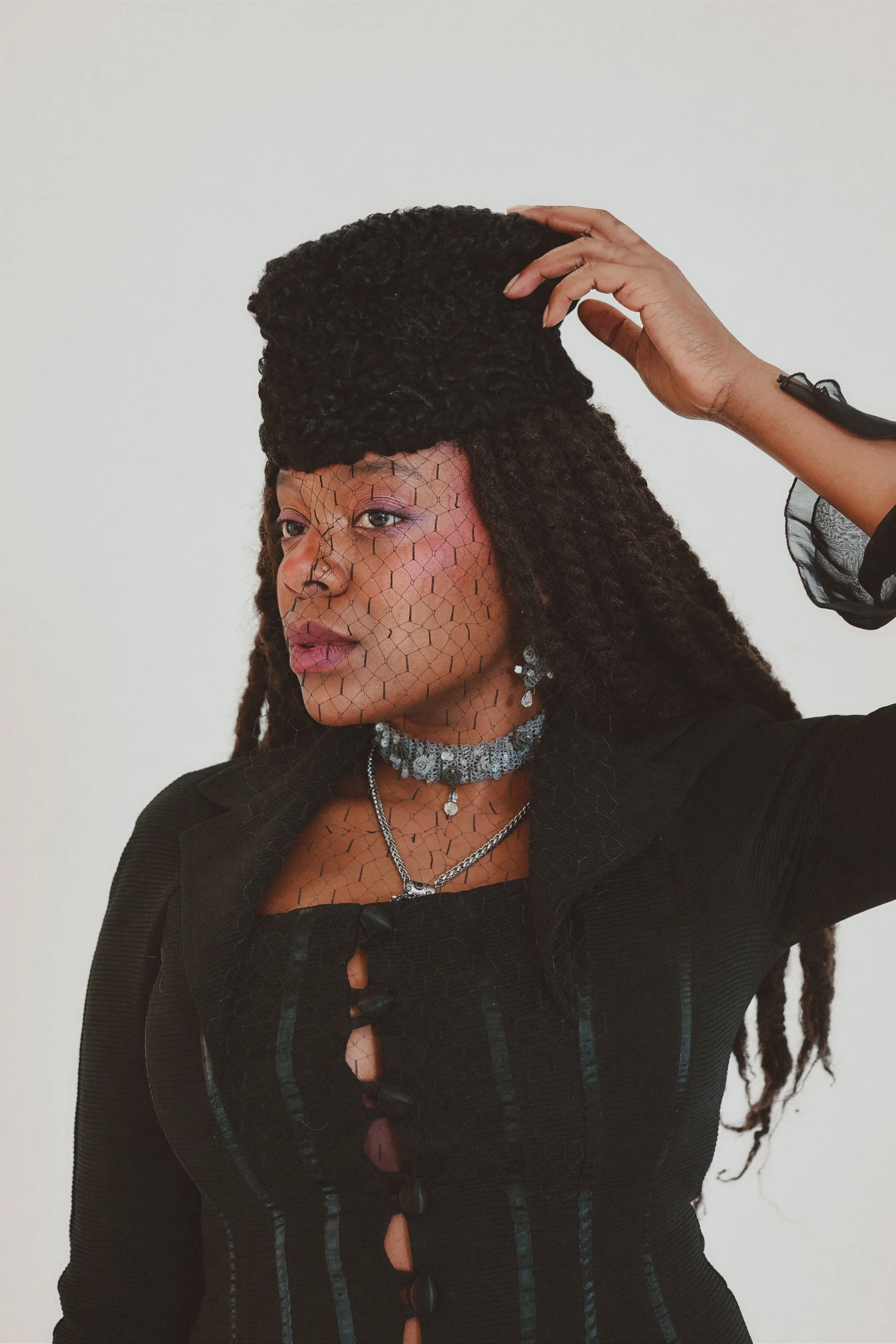 Vintage Astrakhan Fur Hat