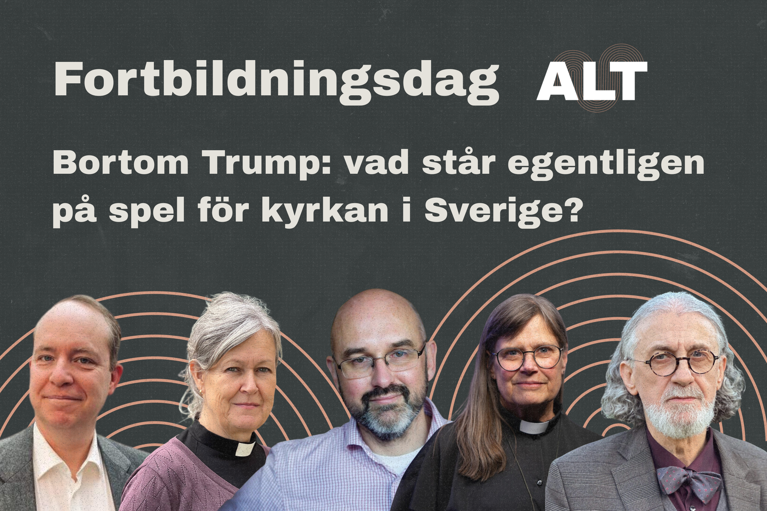 Fortbildningsdag - Bortom Trump: vad står egentligen på spel för kyrkan i Sverige?