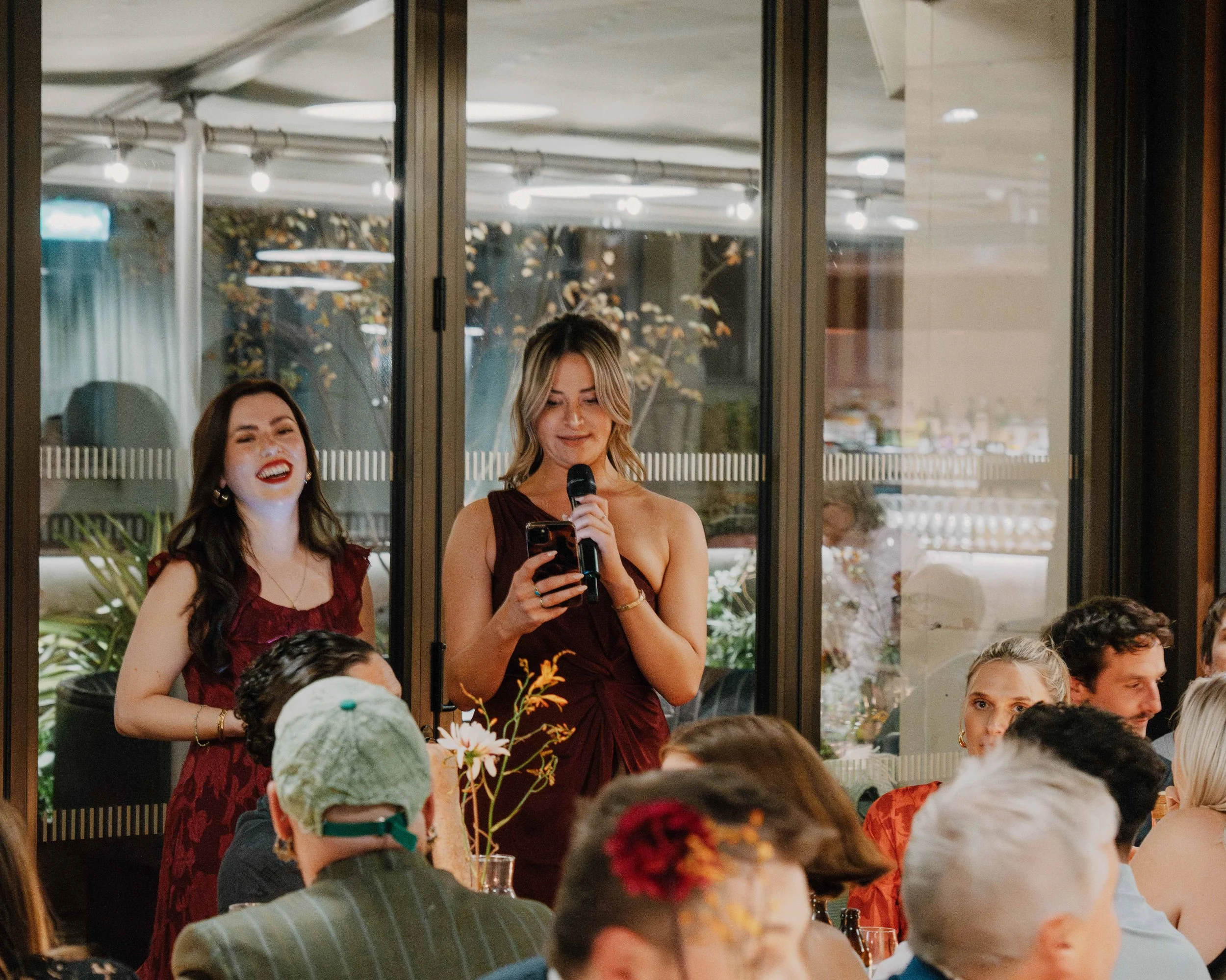 H&J - Dinner - Bridesmaids speach 2.jpg