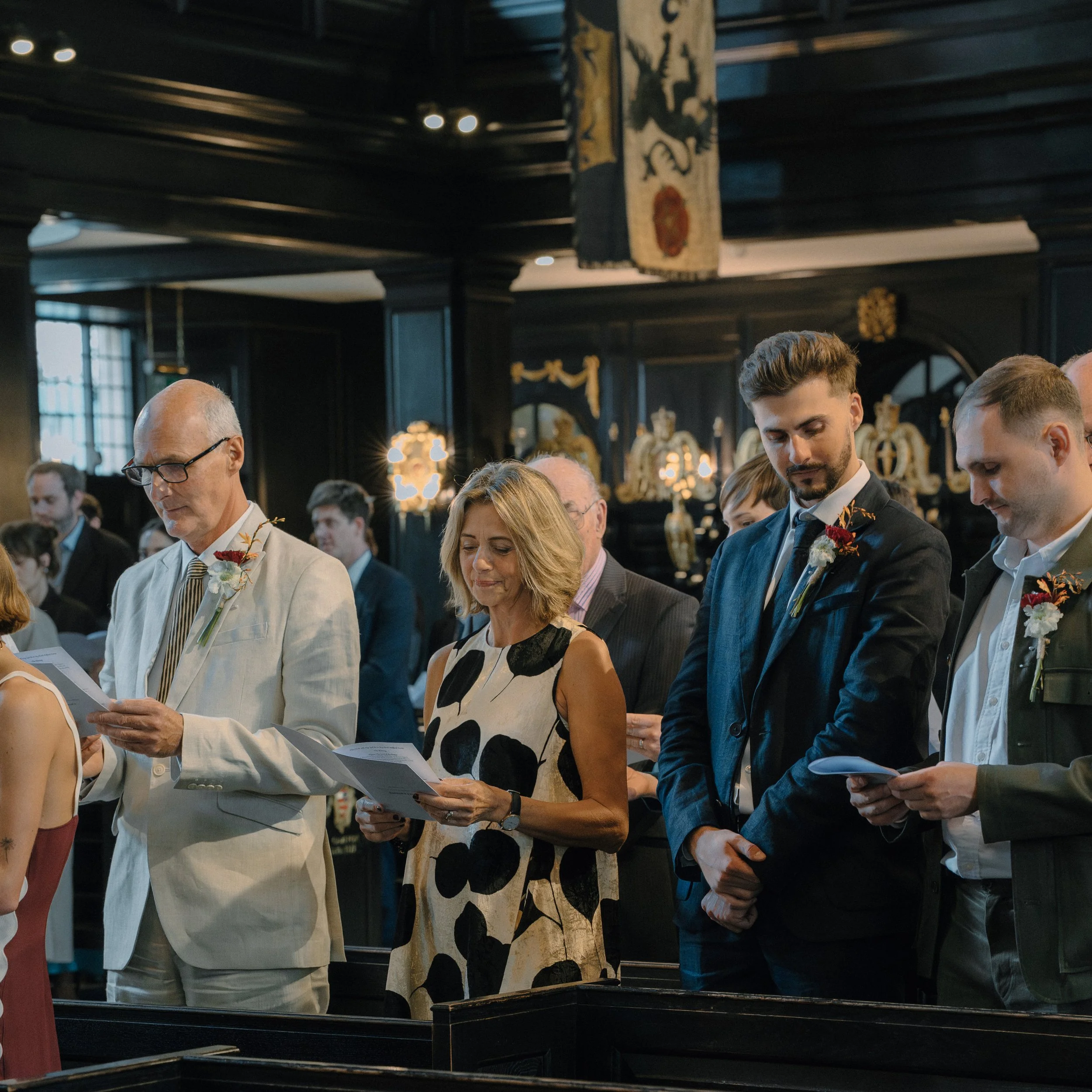 H&J - Ceremony - Cardy family in the church .jpg