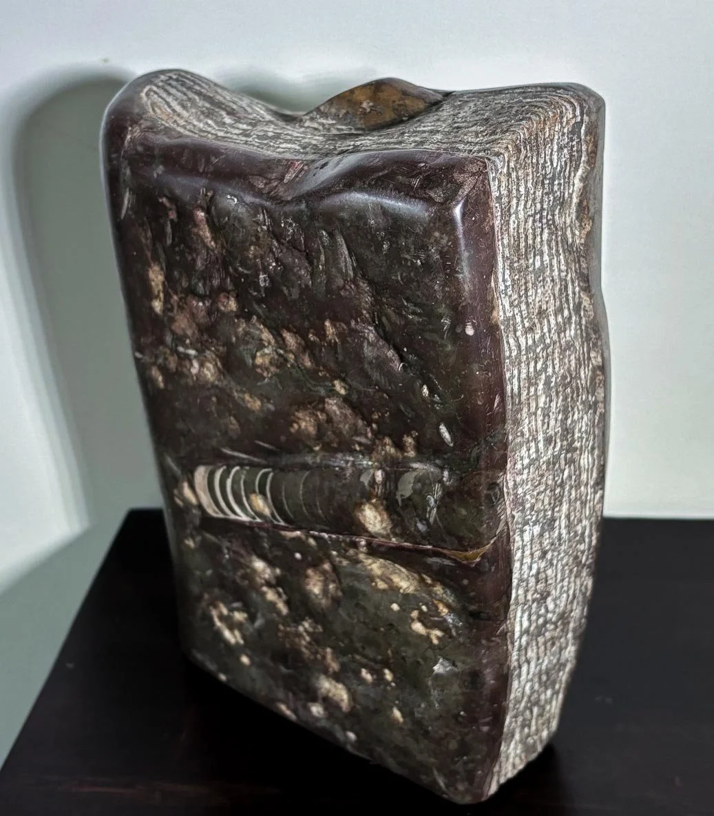 skulptur i öländsk kalksten sculpture limestone