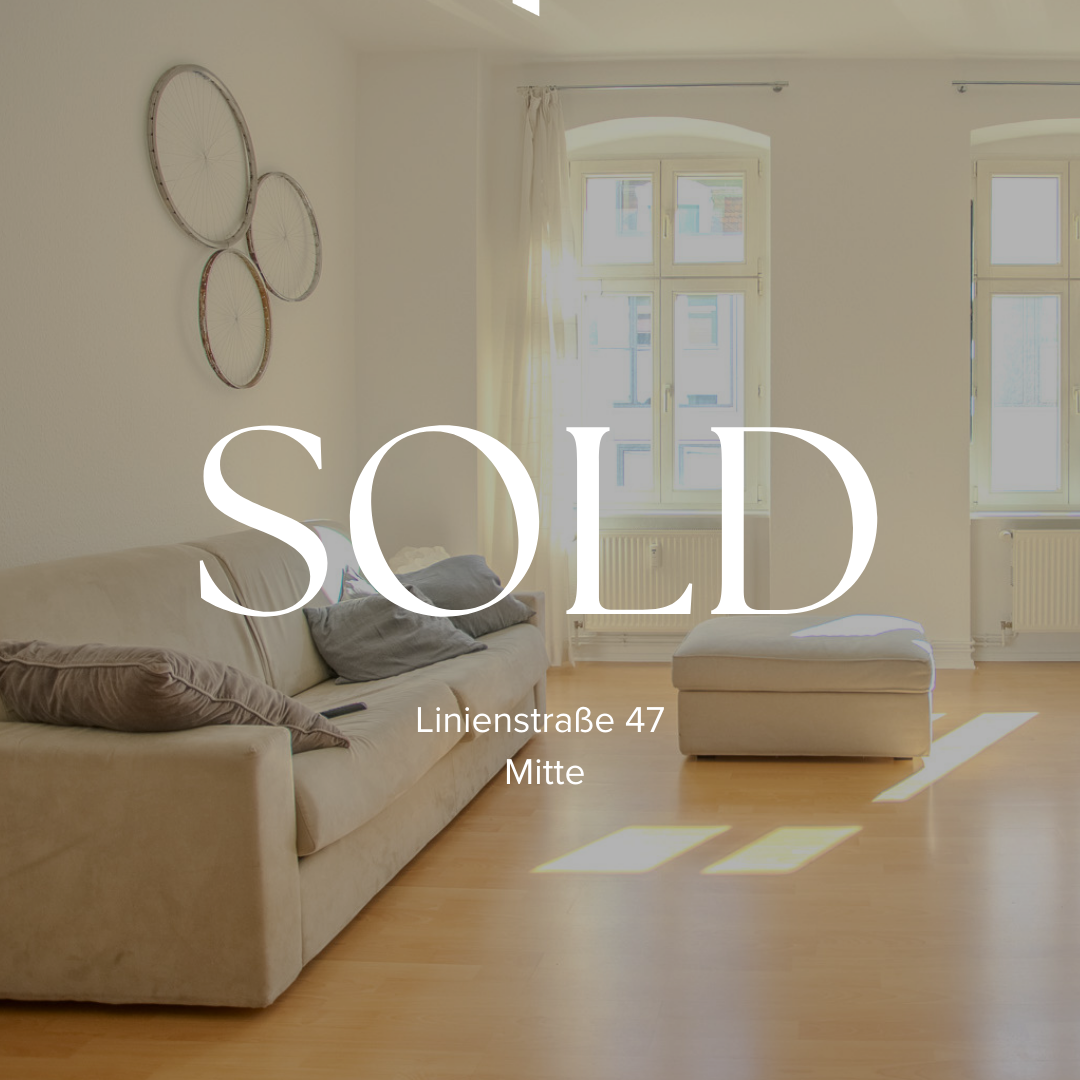SOLD - Linienstraße 47 - Mitte