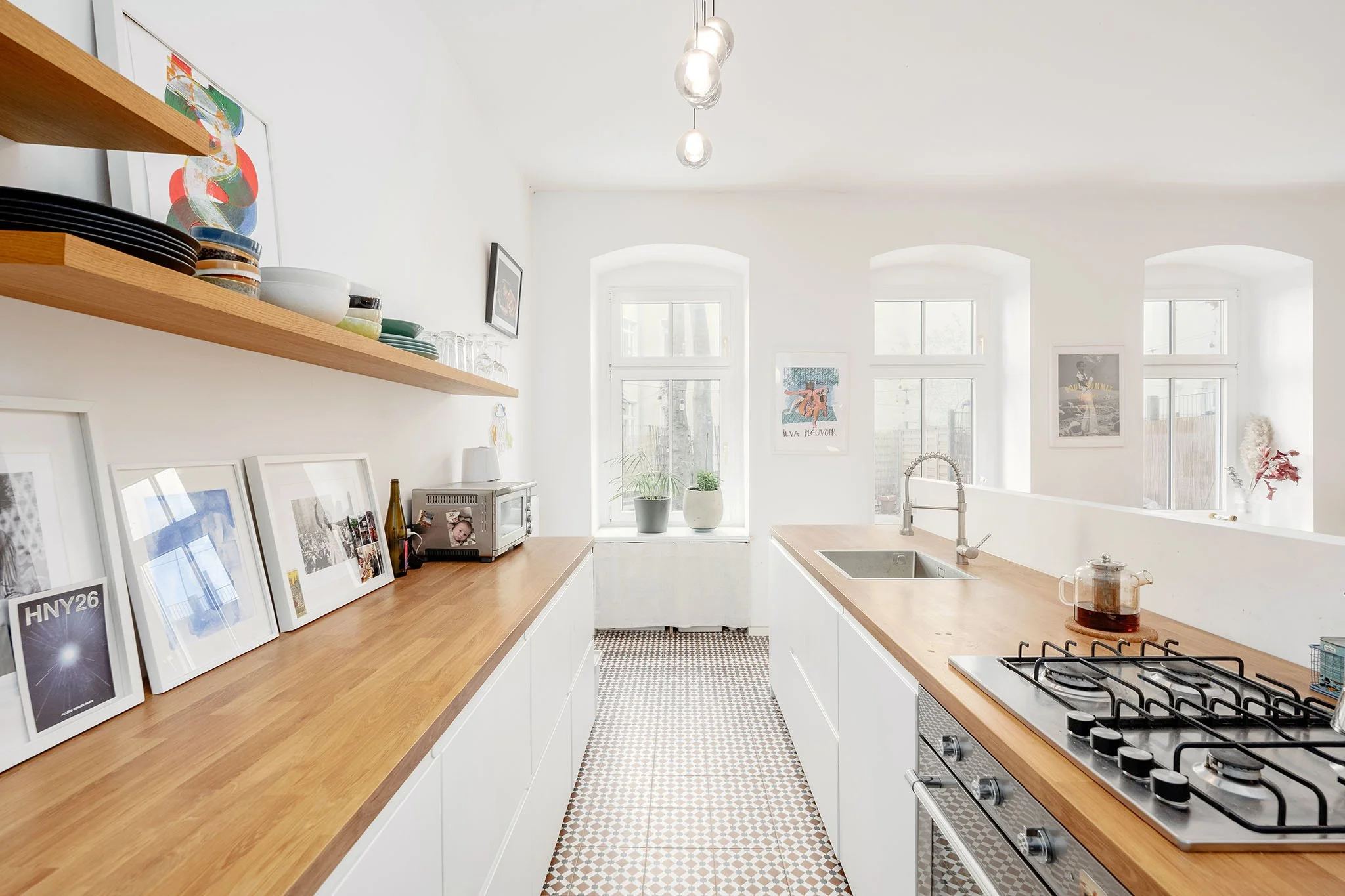 open kitchen