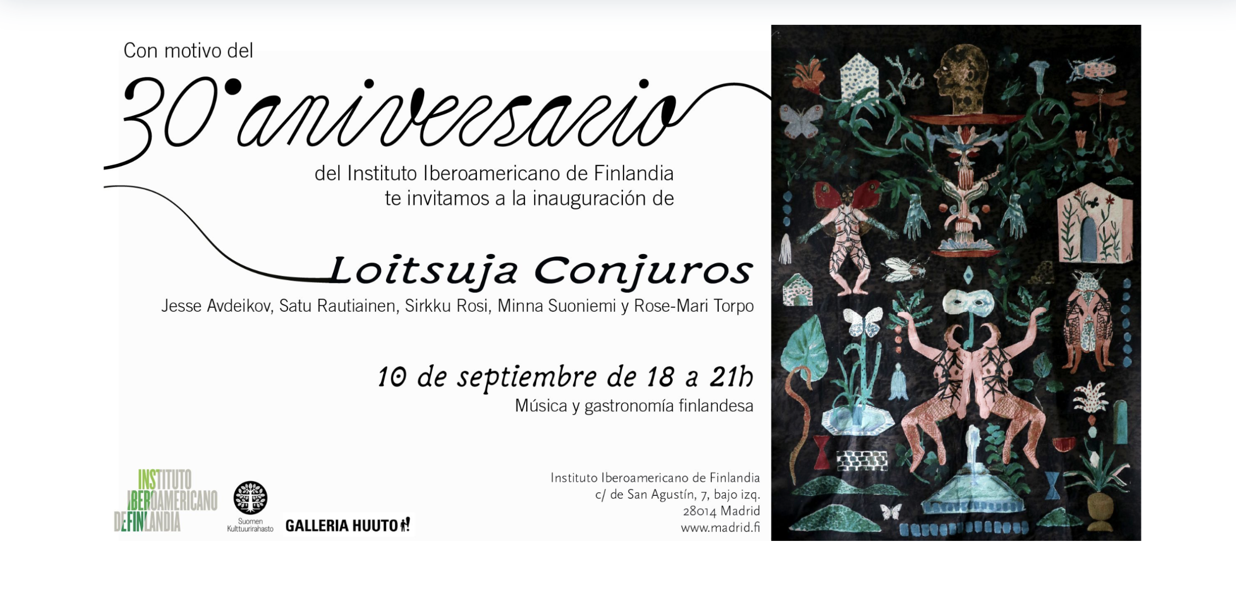 30. aniversario del Instituto Iberoamericano de Finlandia