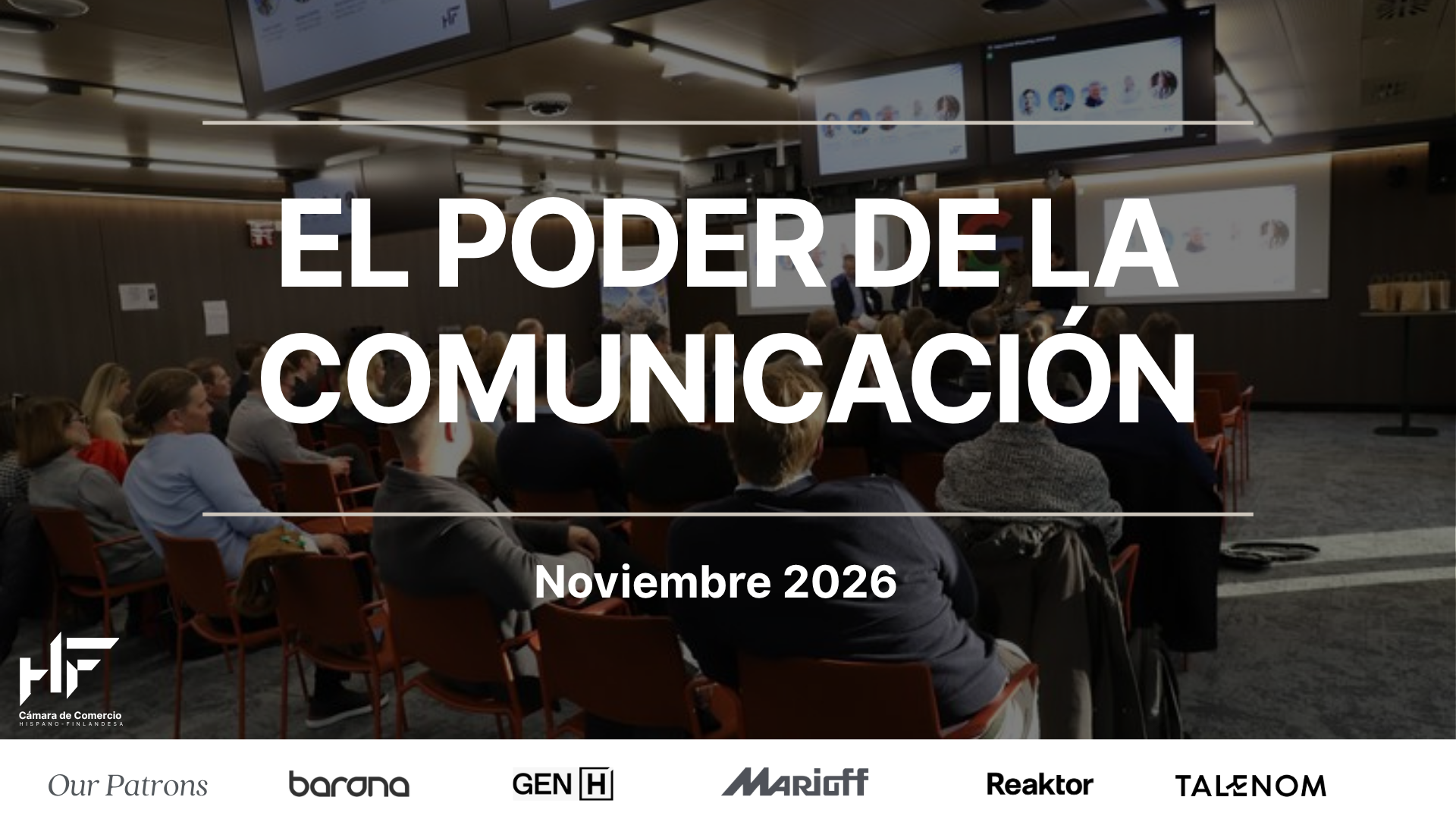 El Poder de la Comunicación Noviembre 2026