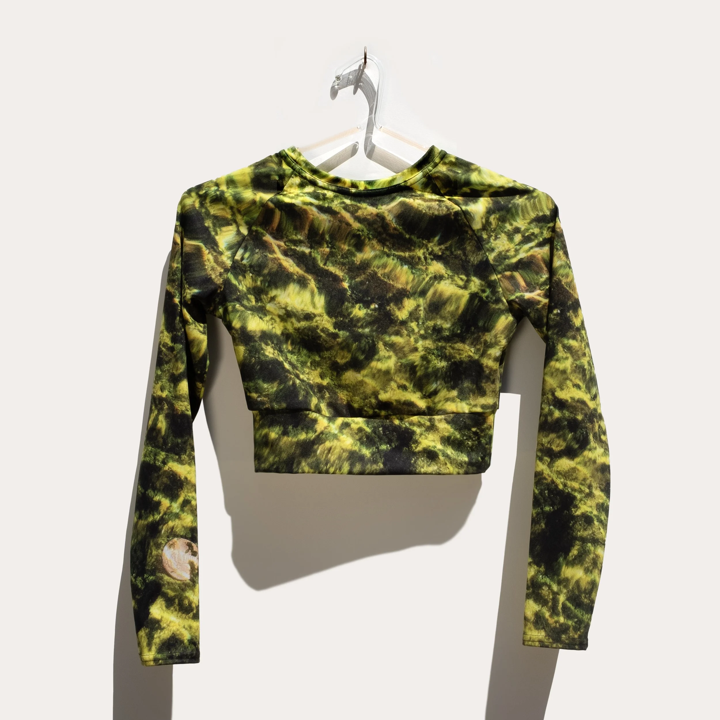 lucky penny make a wish crop top