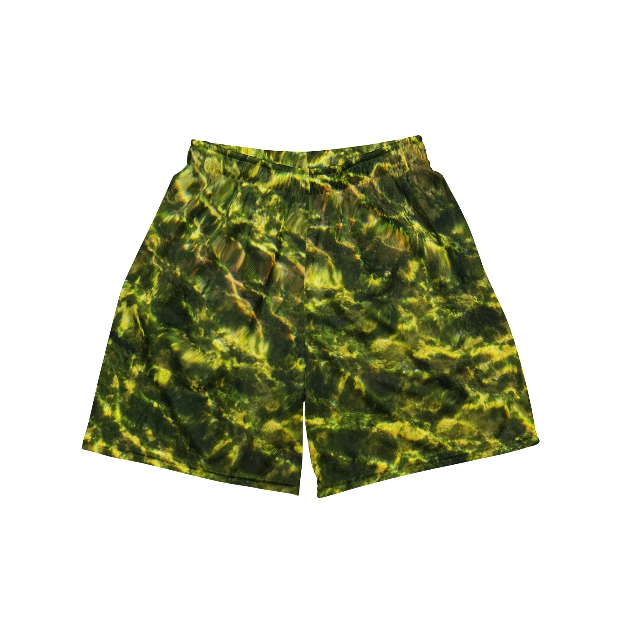 lucky penny make a wish mesh shorts