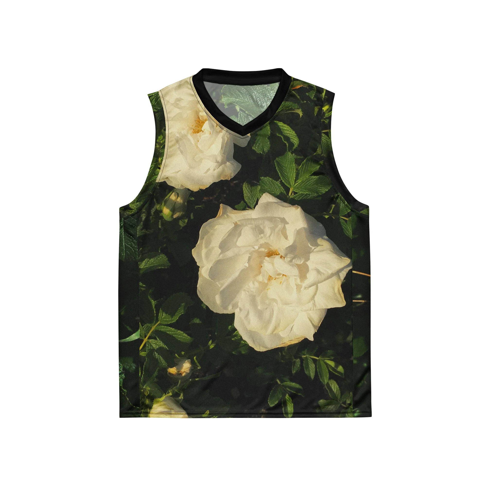 beach rose sleeveless jersey