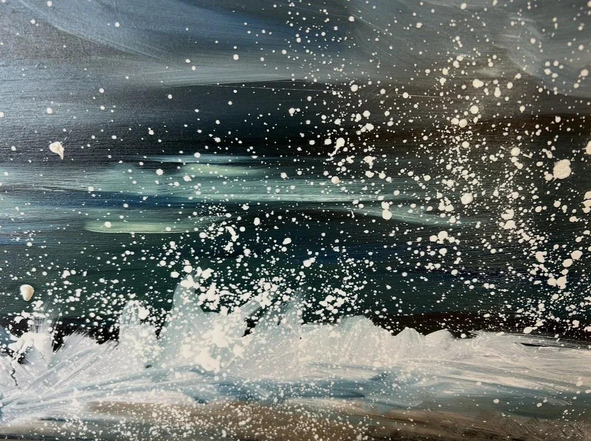 SOLD Crashing wave, Aldeburgh