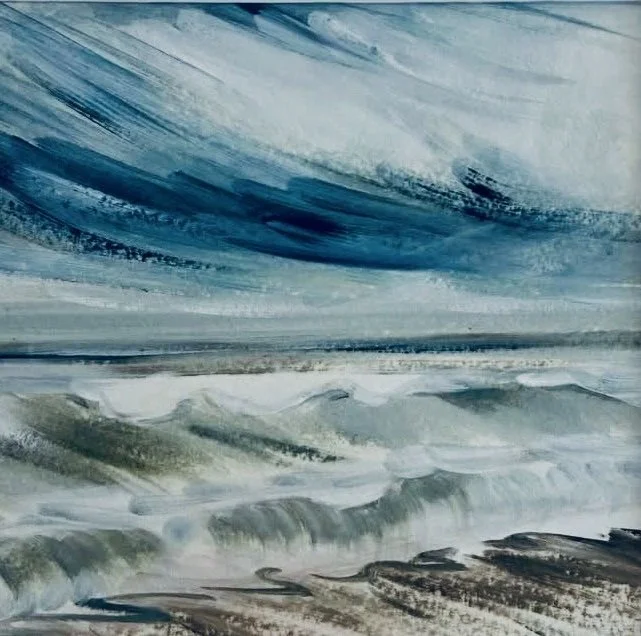 SOLD Pen and Pencil Wave, Aldeburgh